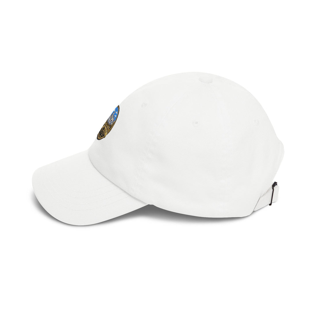 Grand Teton National Park Teton Peaks Round Logo Dad Cap