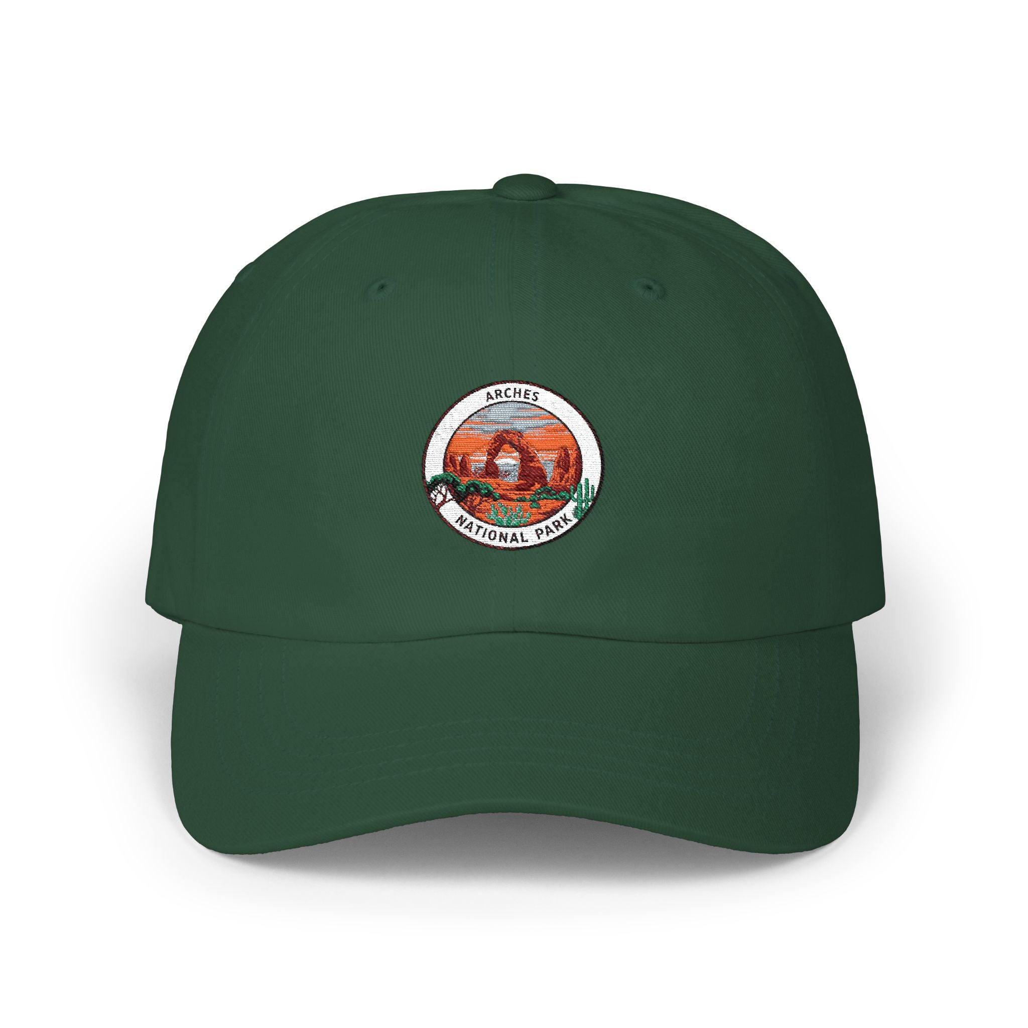 National Park Vintage Patch Classic Dad Cap | Scenic Mountains Hat