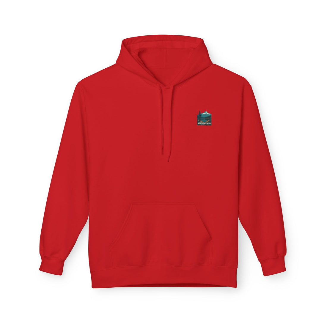 North Cascades National Park mountain art Hoodie | vintage landscape pullover