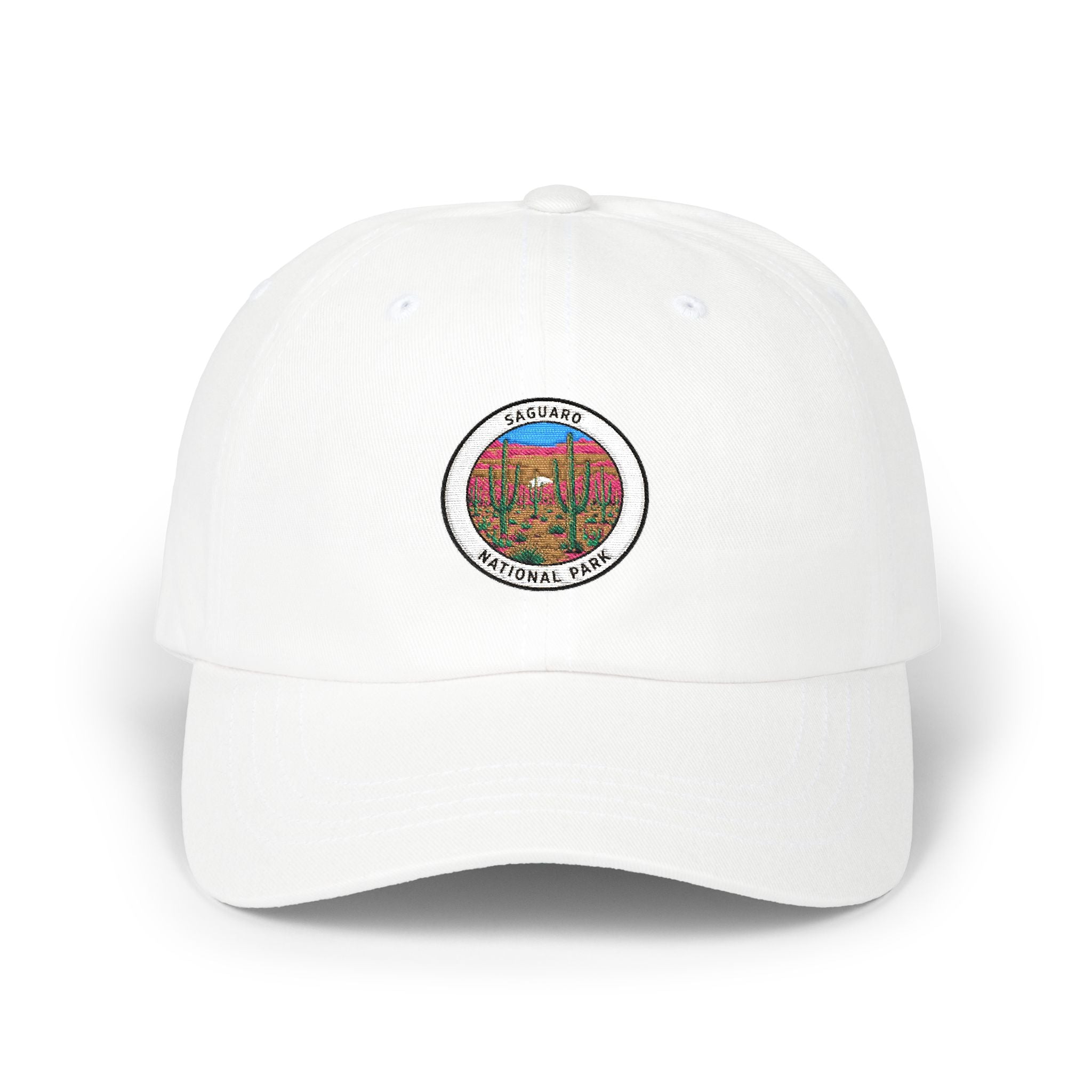 Joshua Tree National Park badge Dad Cap | desert landscape hat