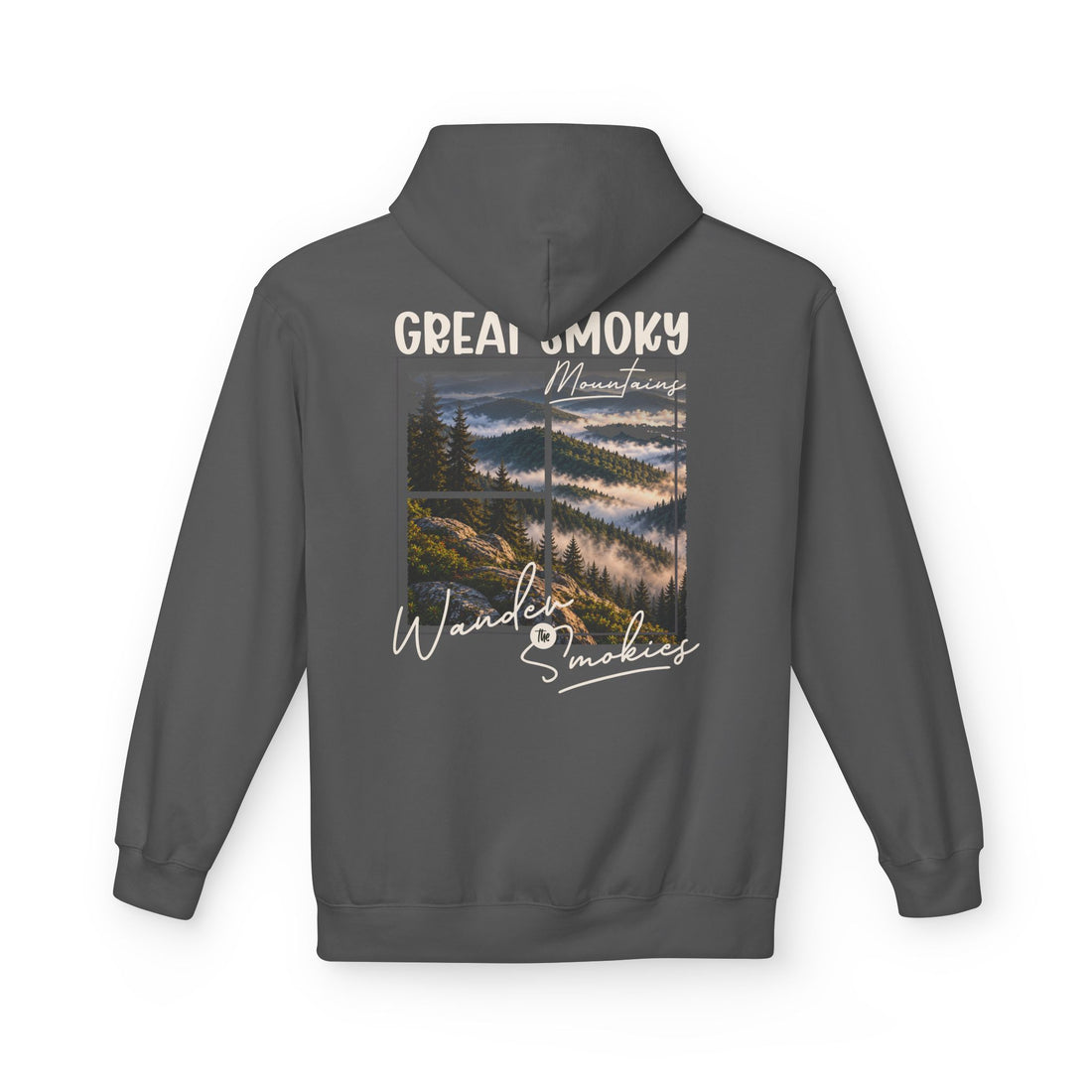 Great Smoky Mountains Misty Ridges Graphic hoodie