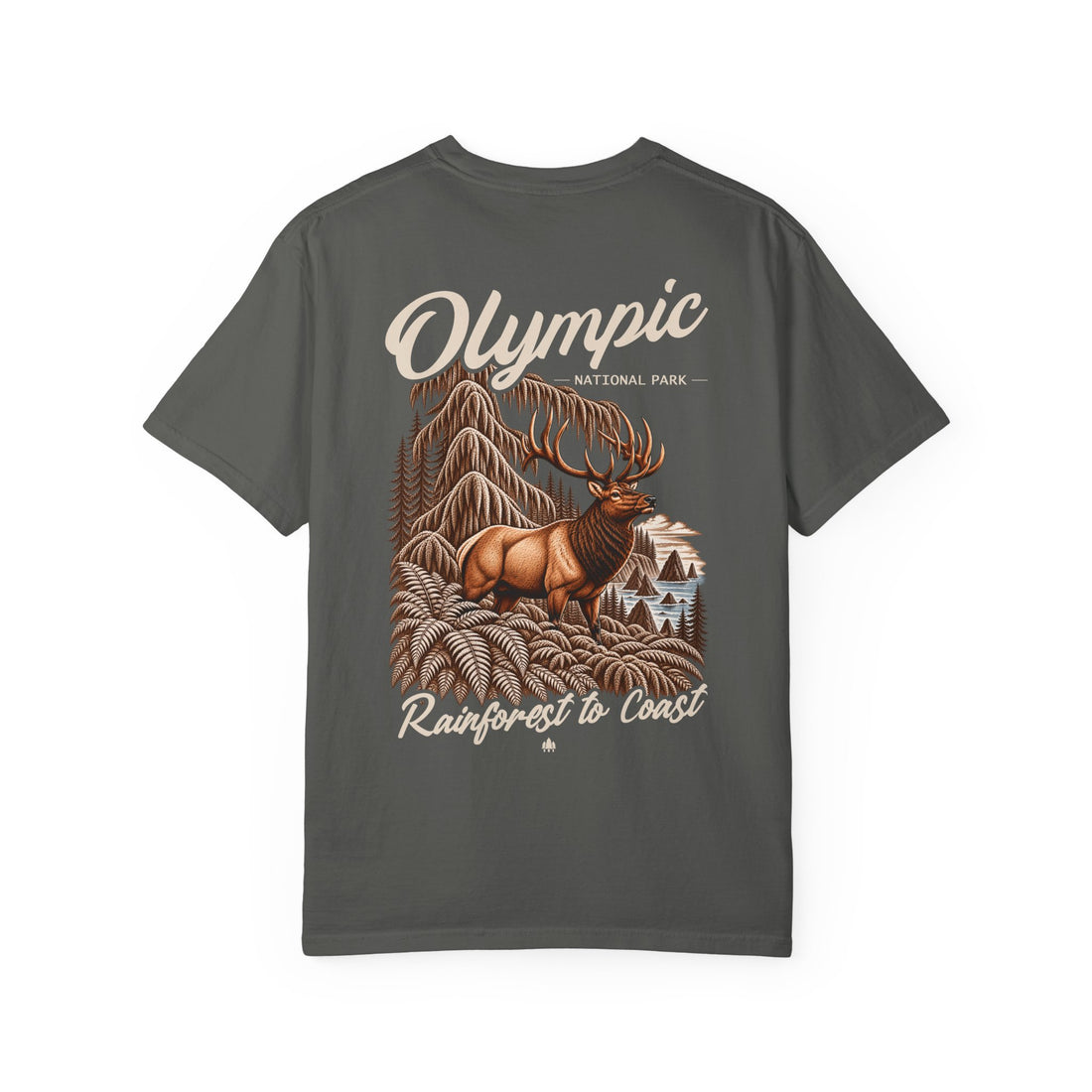 Olympic National Park Roosevelt Elk Graphic T-Shirt