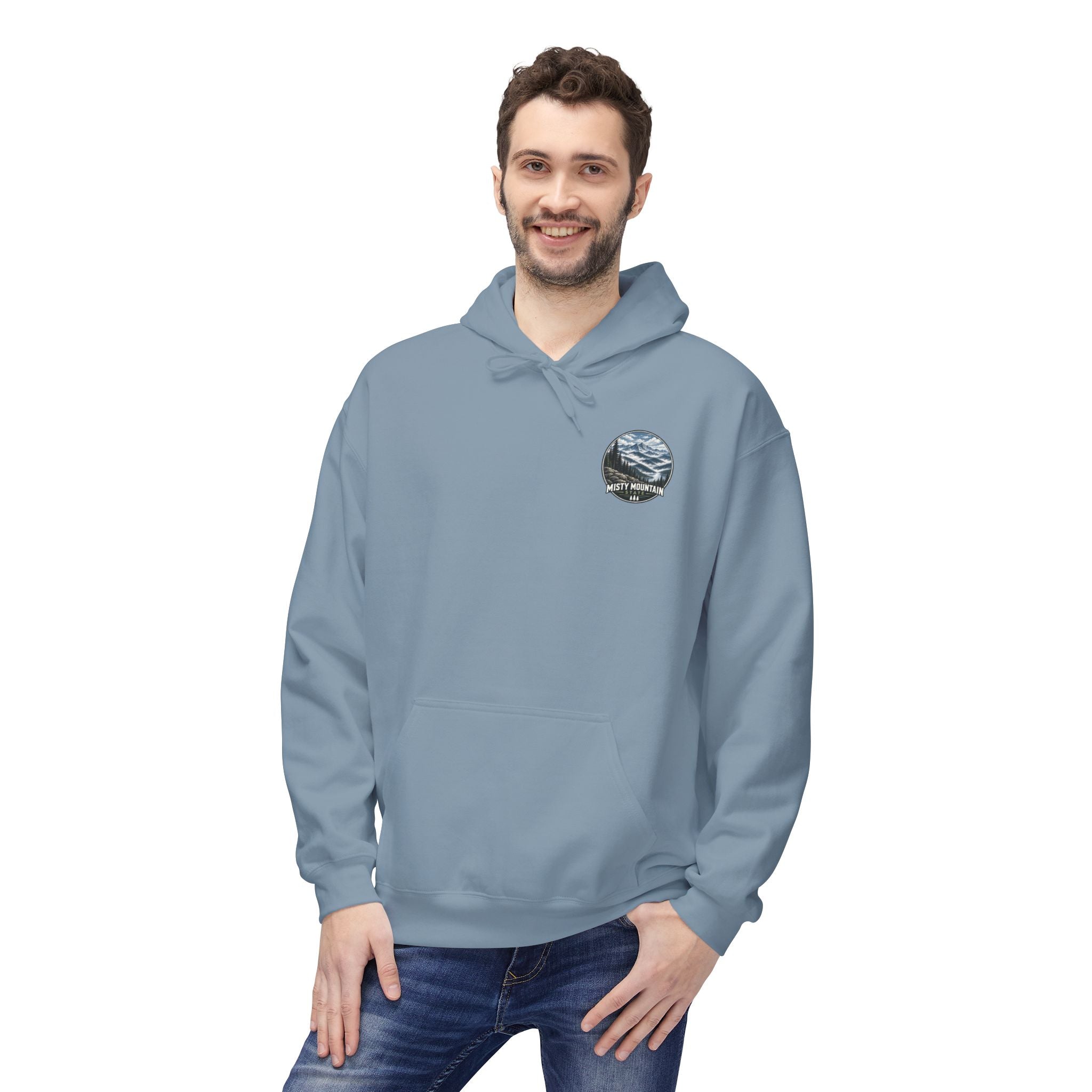 Great Smoky Mountains Misty Ridges Graphic hoodie