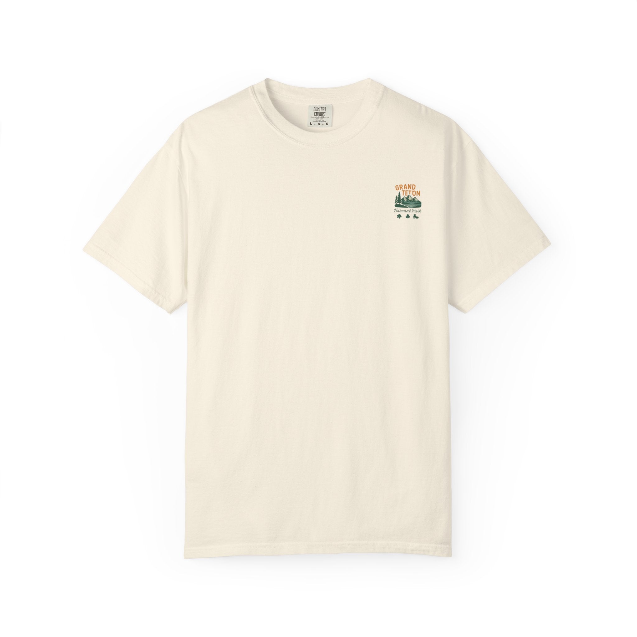 Grand Teton National Park Moose T-Shirt | Vintage Mountain Landscape