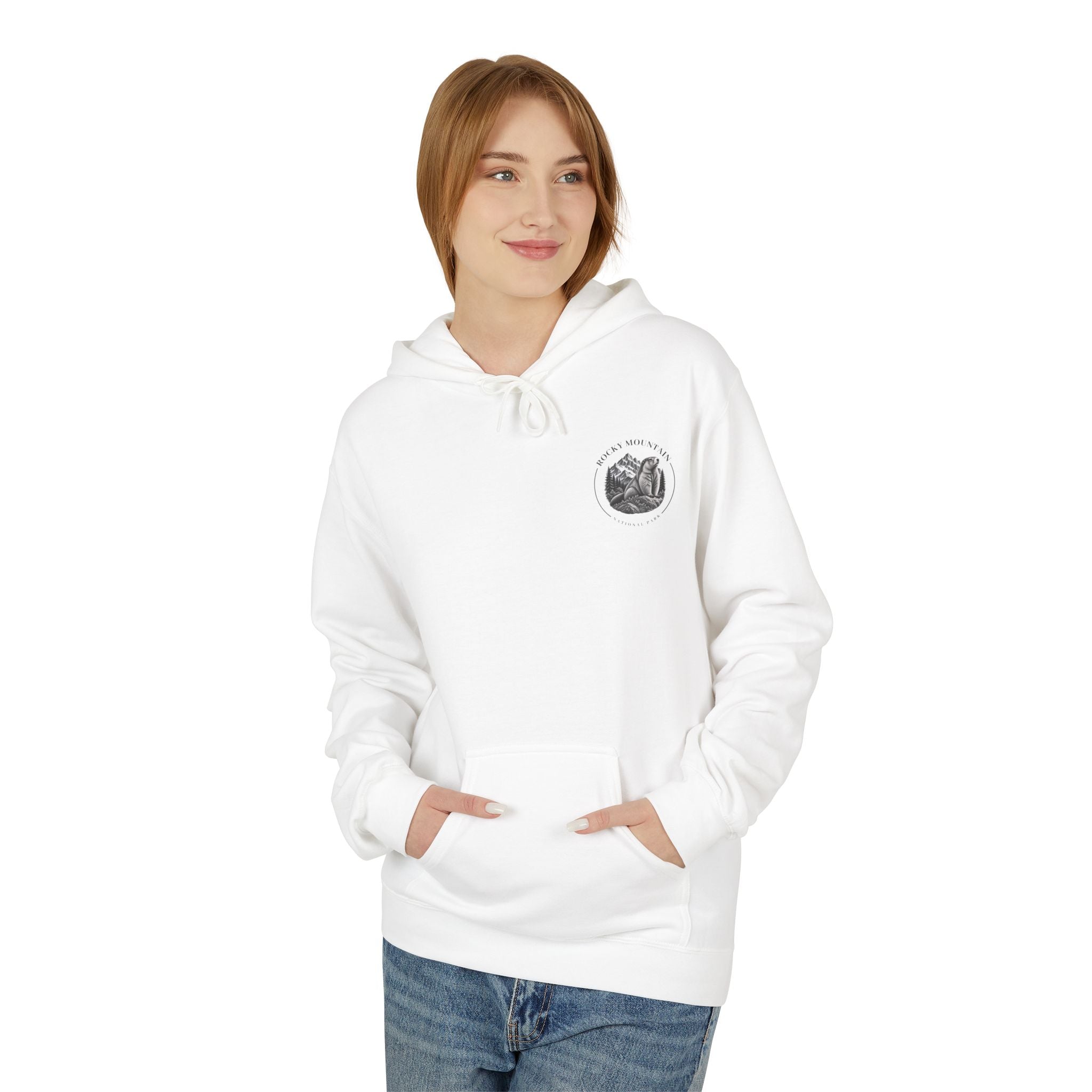 Rocky Mountain National Park Marmot Graphic Hoodie
