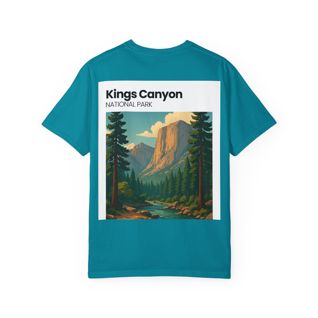 Kings Canyon National Park landscape T-Shirt | vintage park poster tee