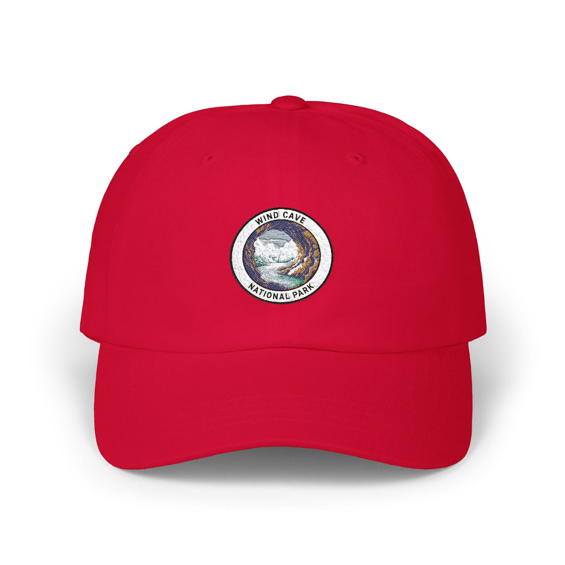 Vintage National Park Badge Dad Cap | Retro Earth Patch Hat