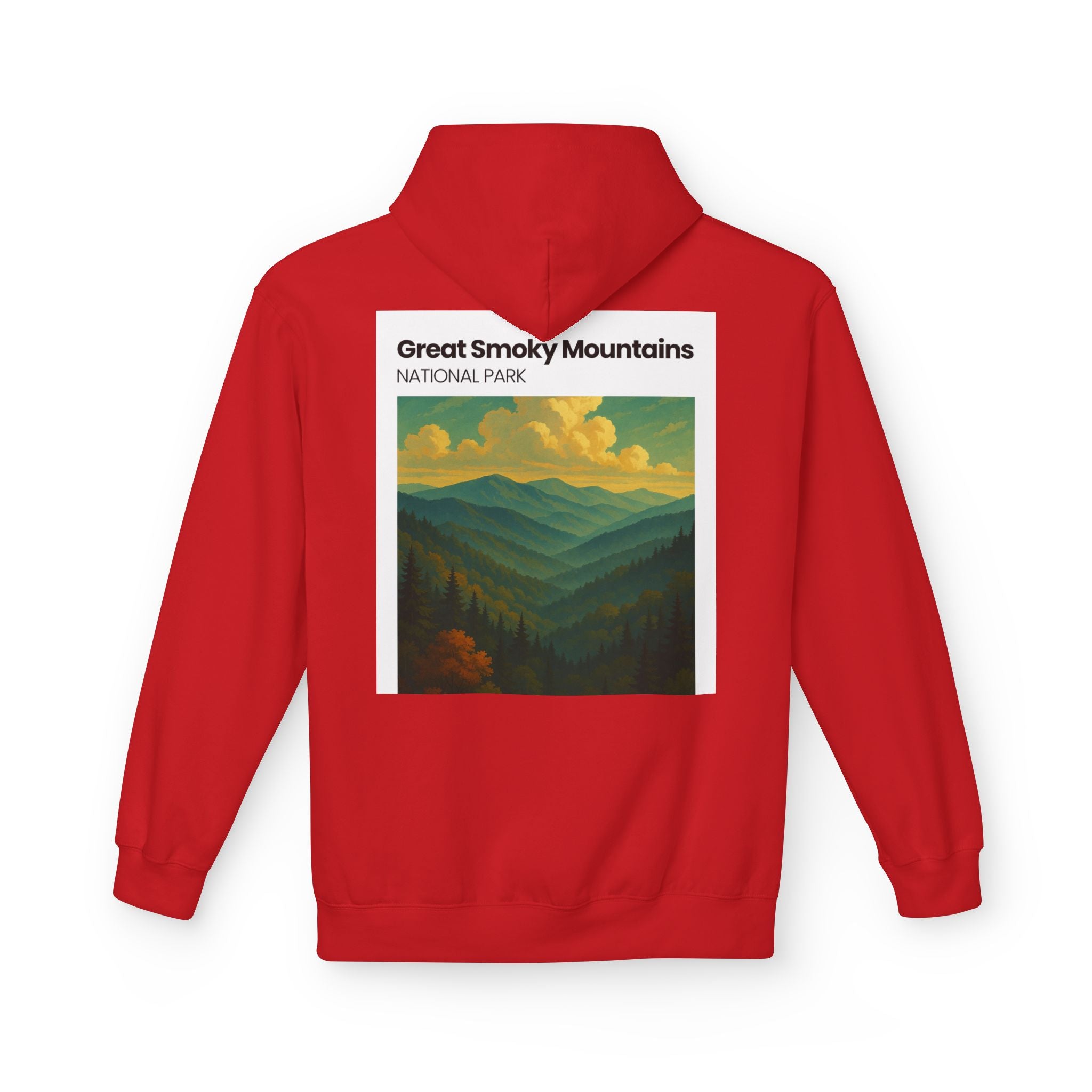 Great Smoky Mountains landscape hoodie | National Park pullover