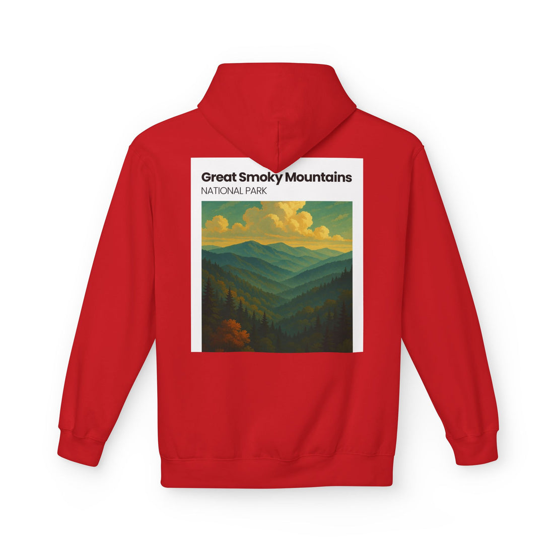Great Smoky Mountains landscape hoodie | National Park pullover