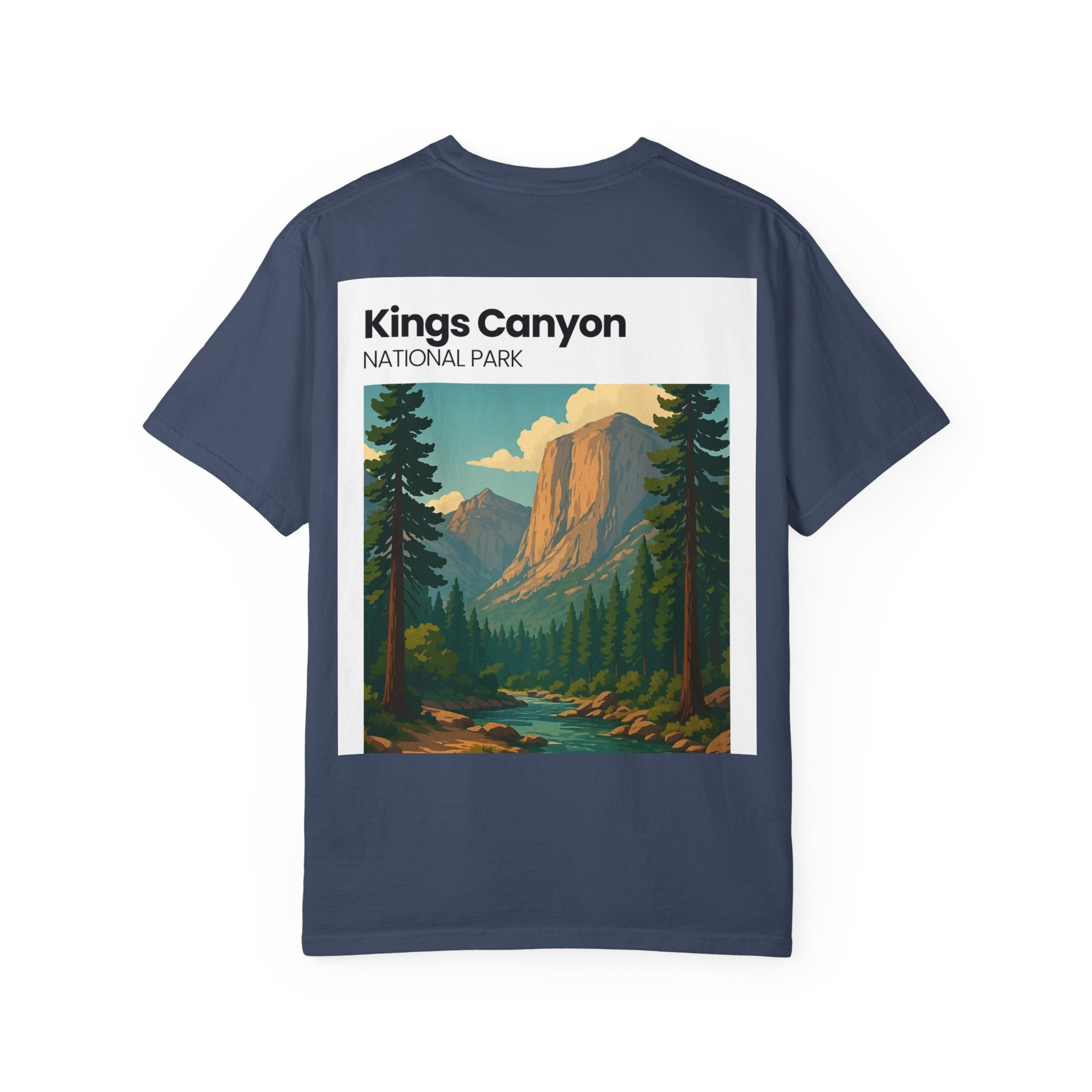 Kings Canyon National Park landscape T-Shirt | vintage park poster tee