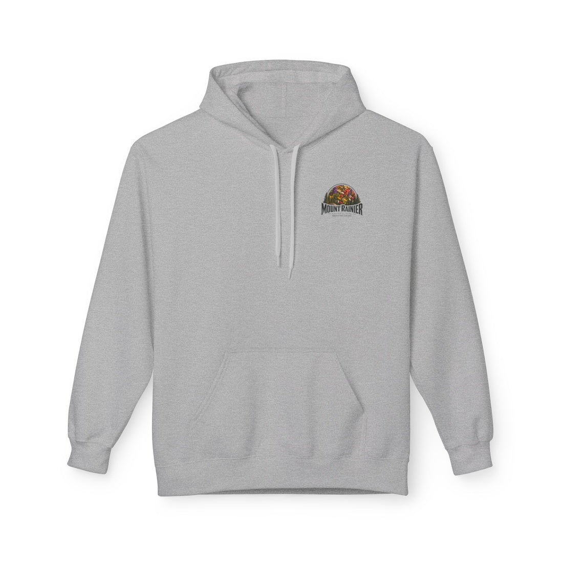 Mount Rainier National Park – Wildflower Meadow Graphic Hoodie