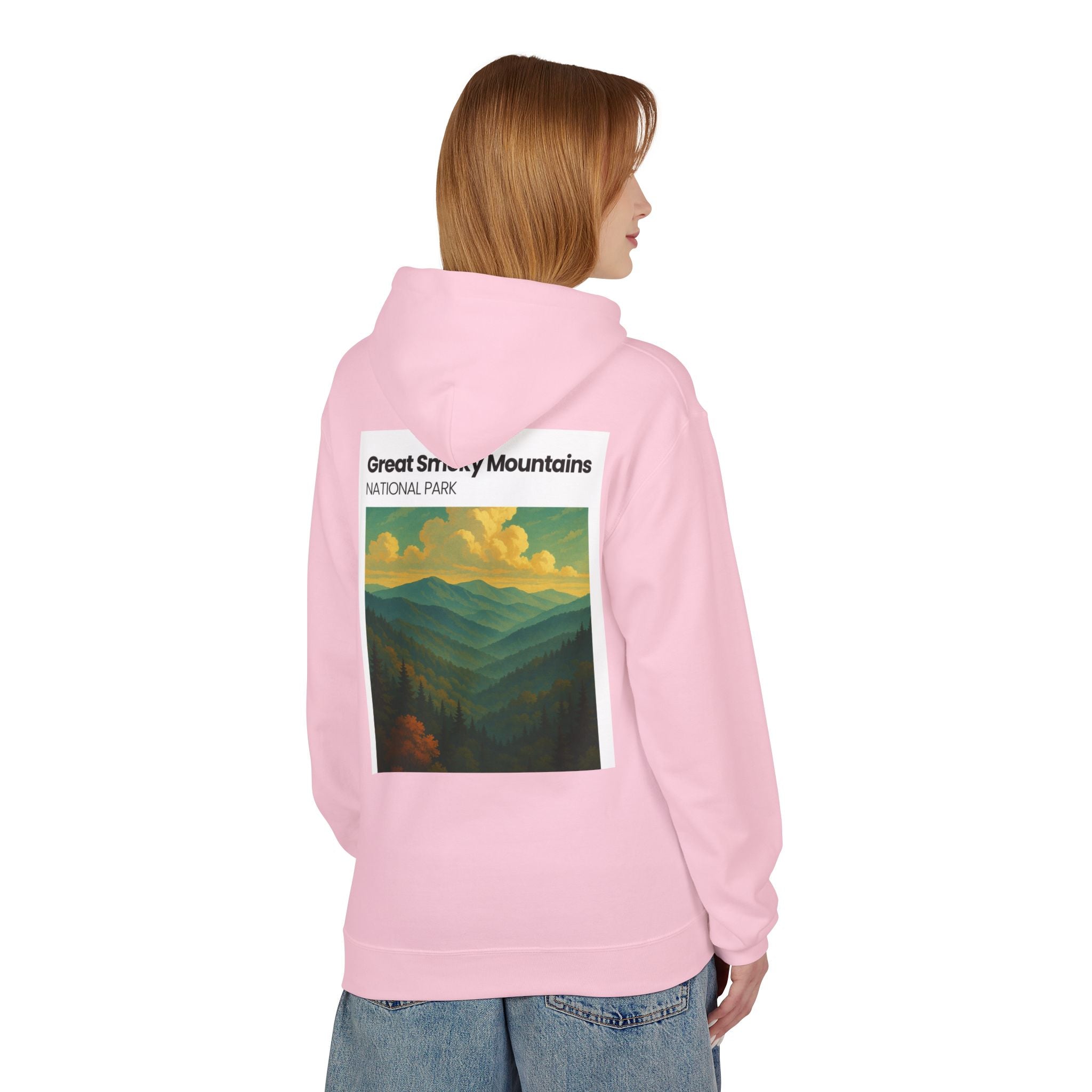 Great Smoky Mountains landscape hoodie | National Park pullover