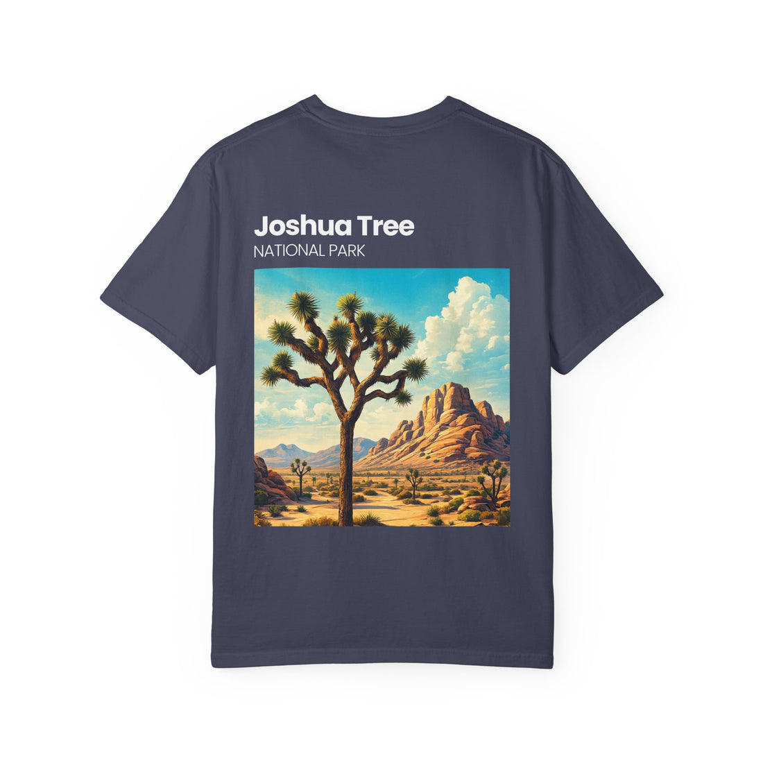 Joshua Tree National Park Vintage Landscape T-Shirt | Desert Scene Tee
