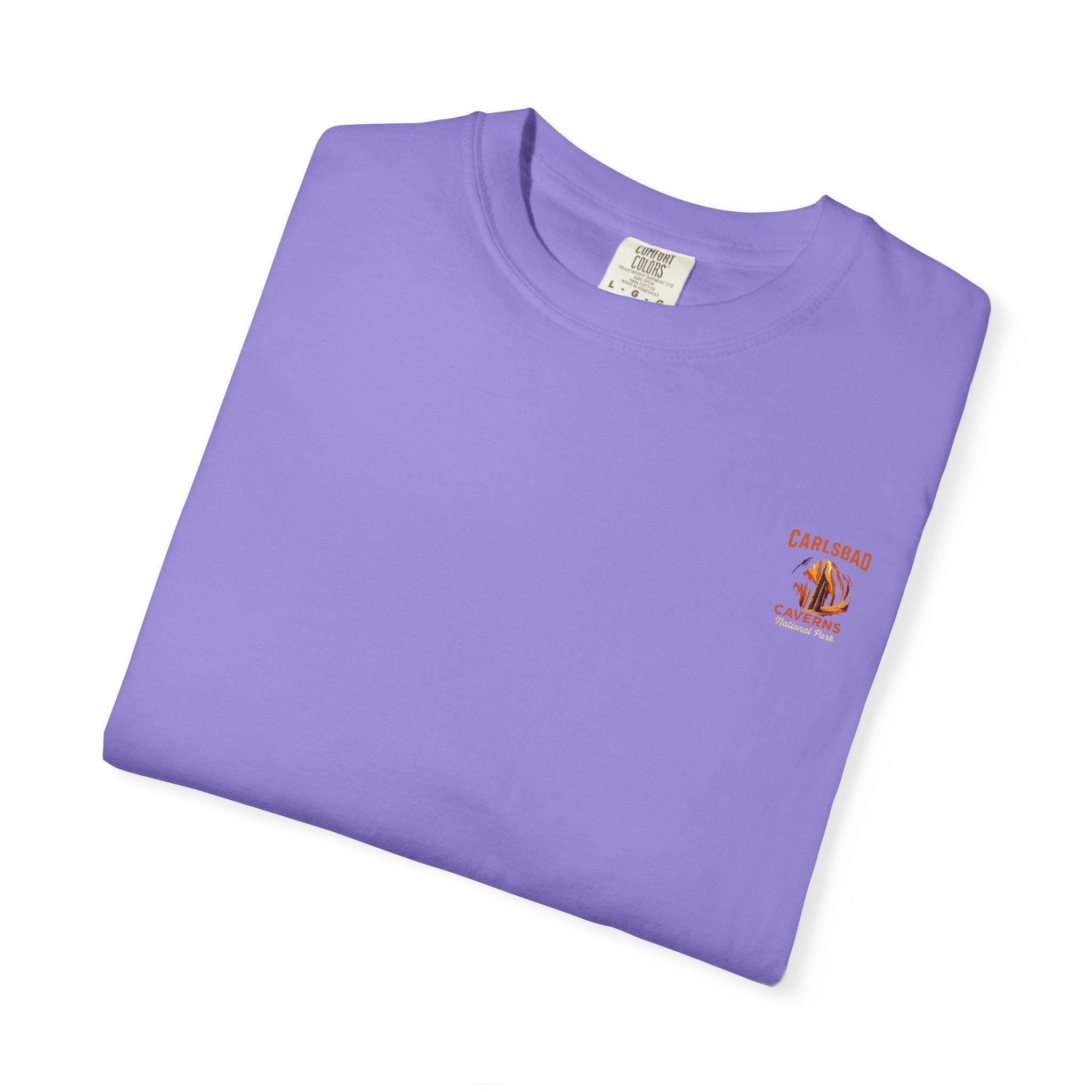 Carlsbad Caverns National Park Cave Art T-Shirt | Stalactite Stalagmite Print