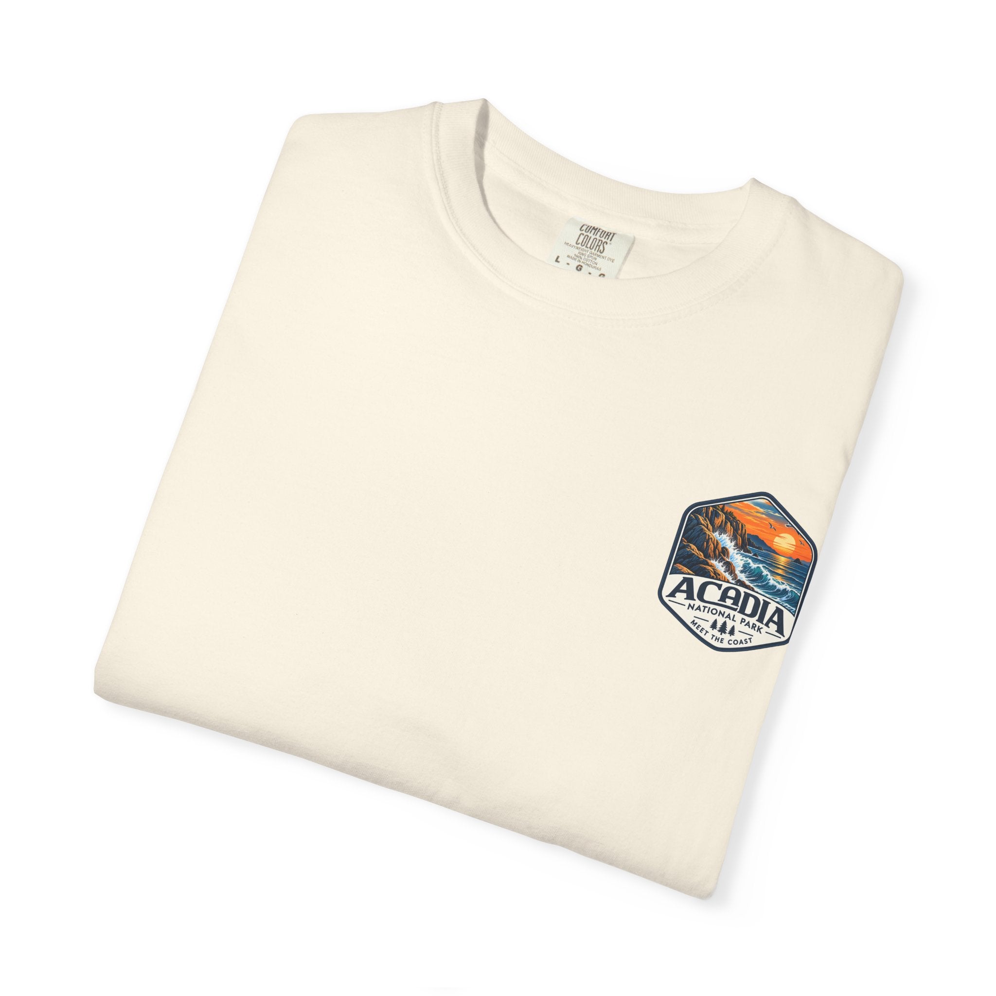 Acadia National Park Rocky Coast Graphic T-Shirt