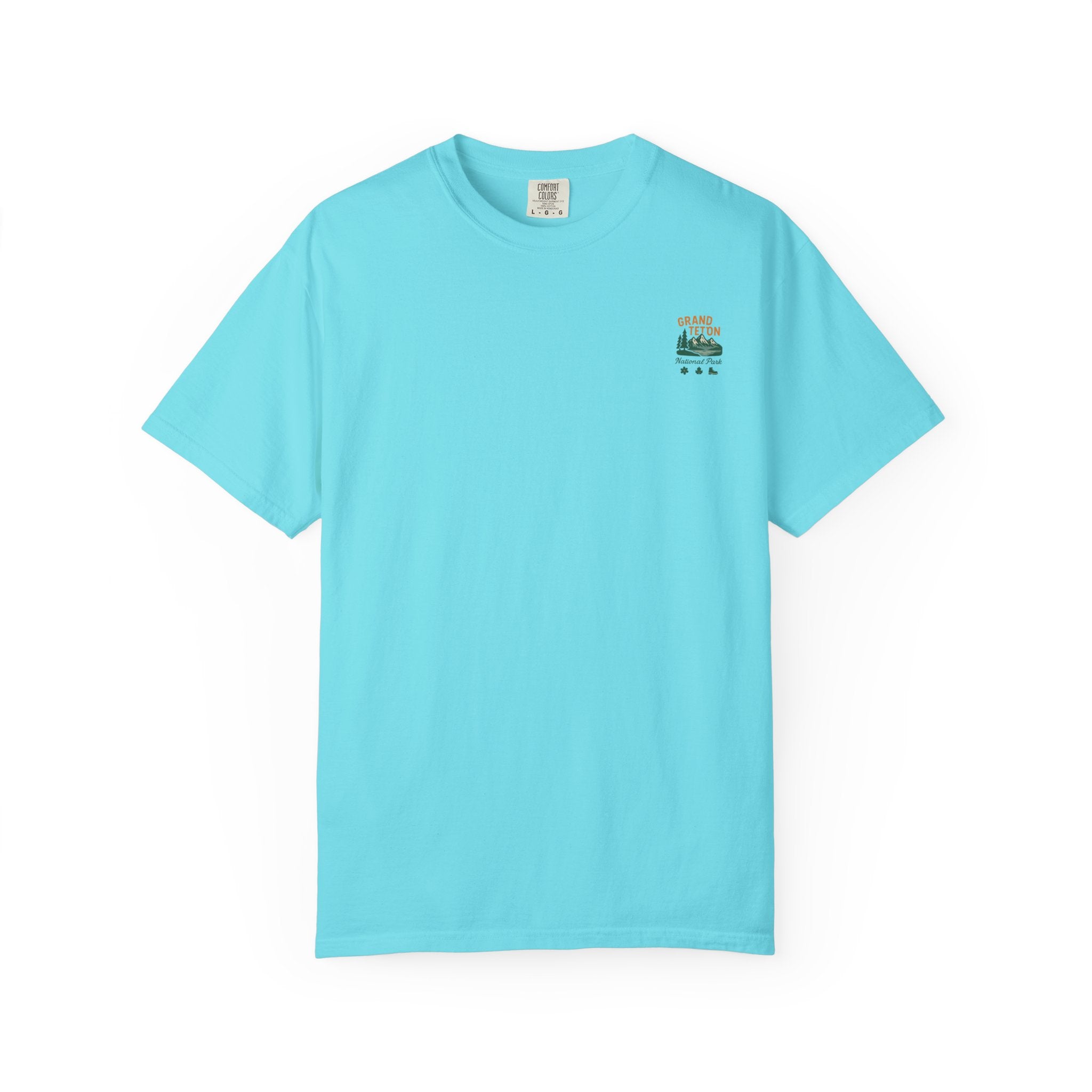 Grand Teton National Park Moose T-Shirt | Vintage Mountain Landscape