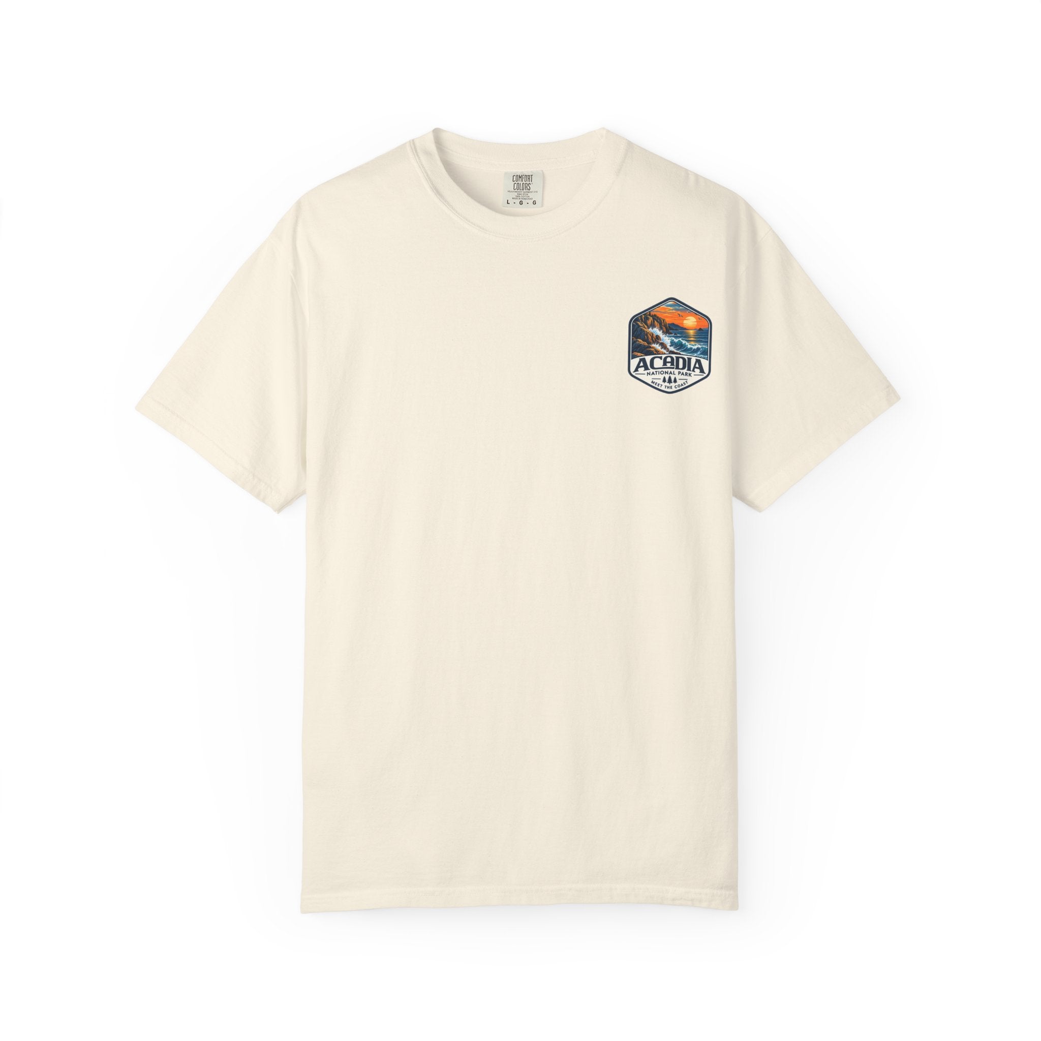 Acadia National Park Rocky Coast Graphic T-Shirt