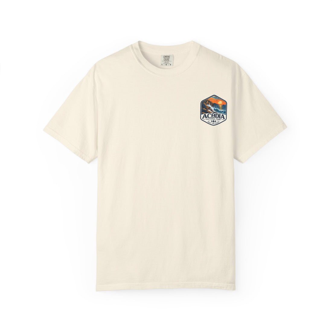 Acadia National Park Rocky Coast Graphic T-Shirt