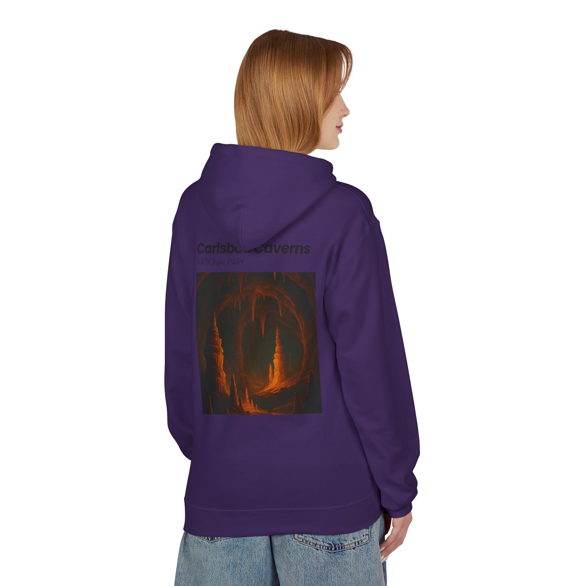 Carlsbad Caverns National Park Hoodie | Cave Stalactite Stalagmite Design
