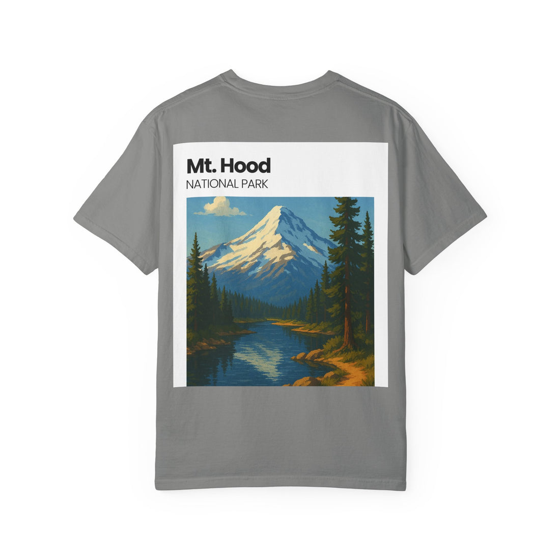 Mt. Hood National Park mountain landscape T-Shirt | vintage nature tee
