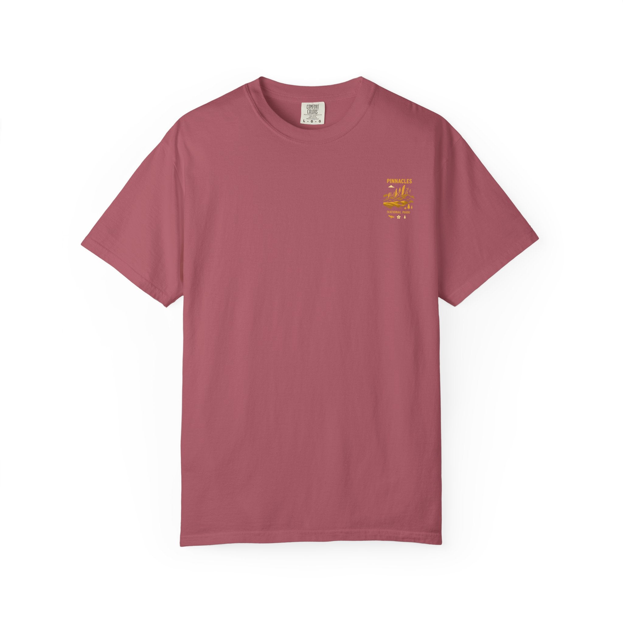 Pinnacles National Park landscape T-Shirt | retro nature poster design