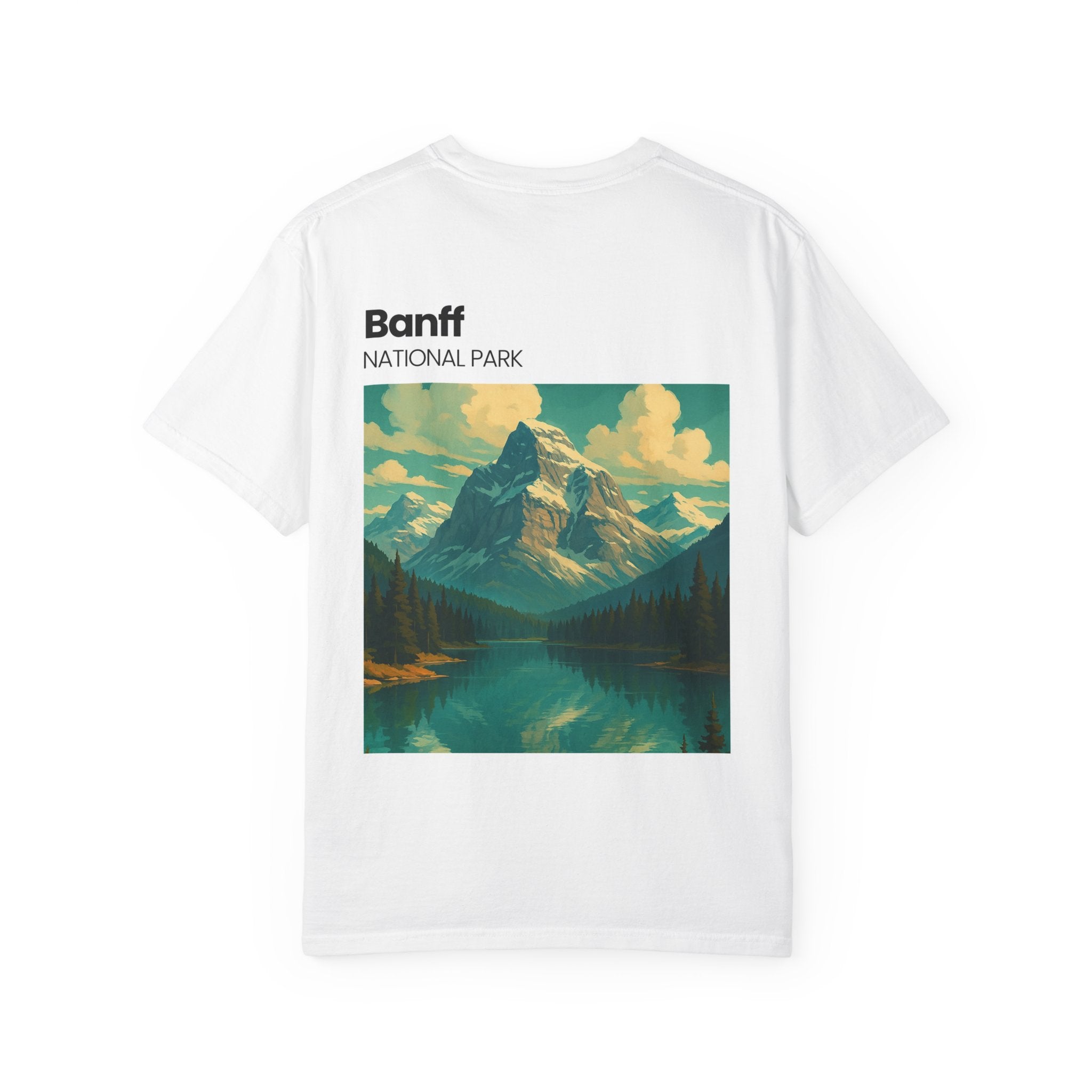 Banff National Park Mountain Scene T-shirt | Scenic Landscape Tee