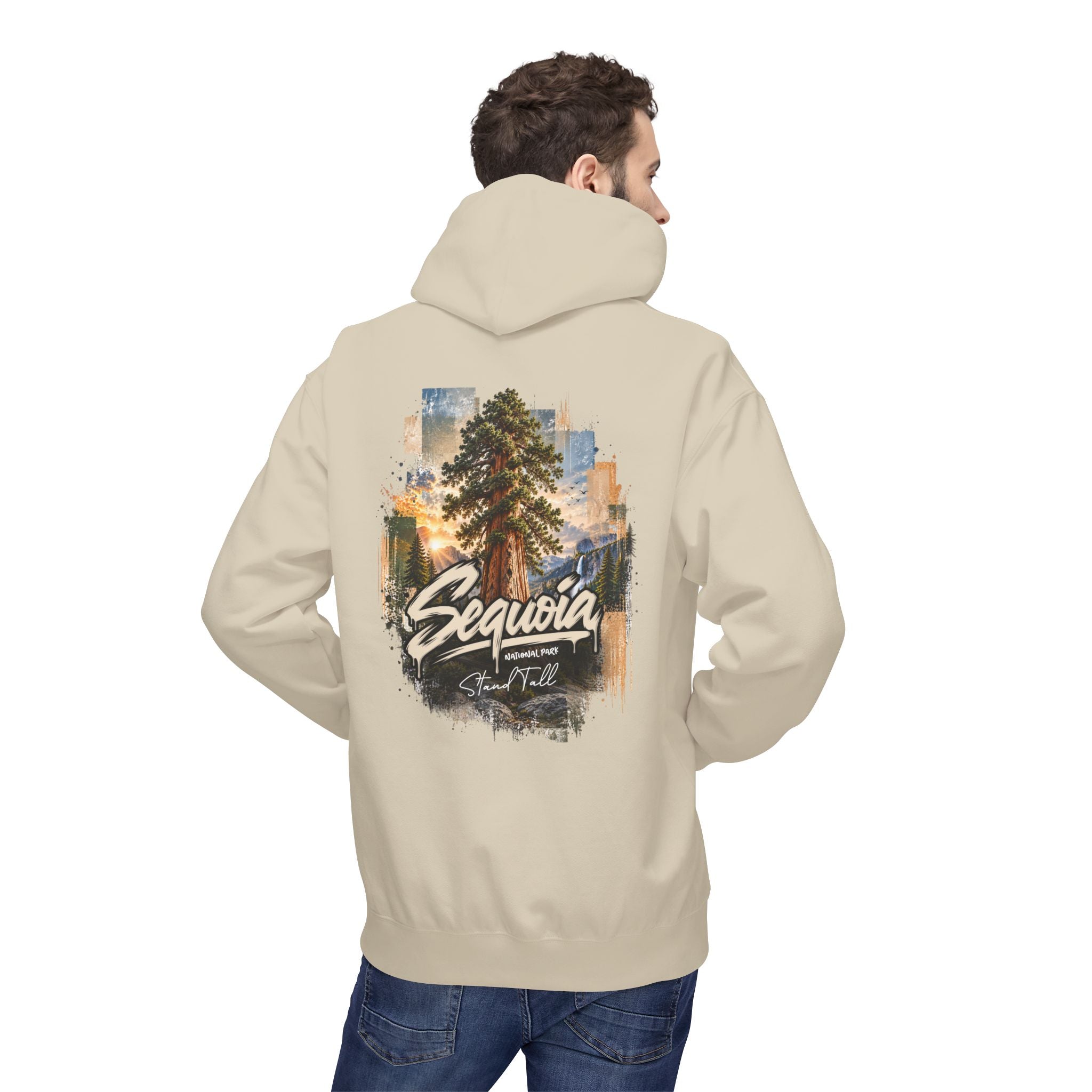 Sequoia National Park – Giant Sequoia Stand Tall Graphic Hoodie