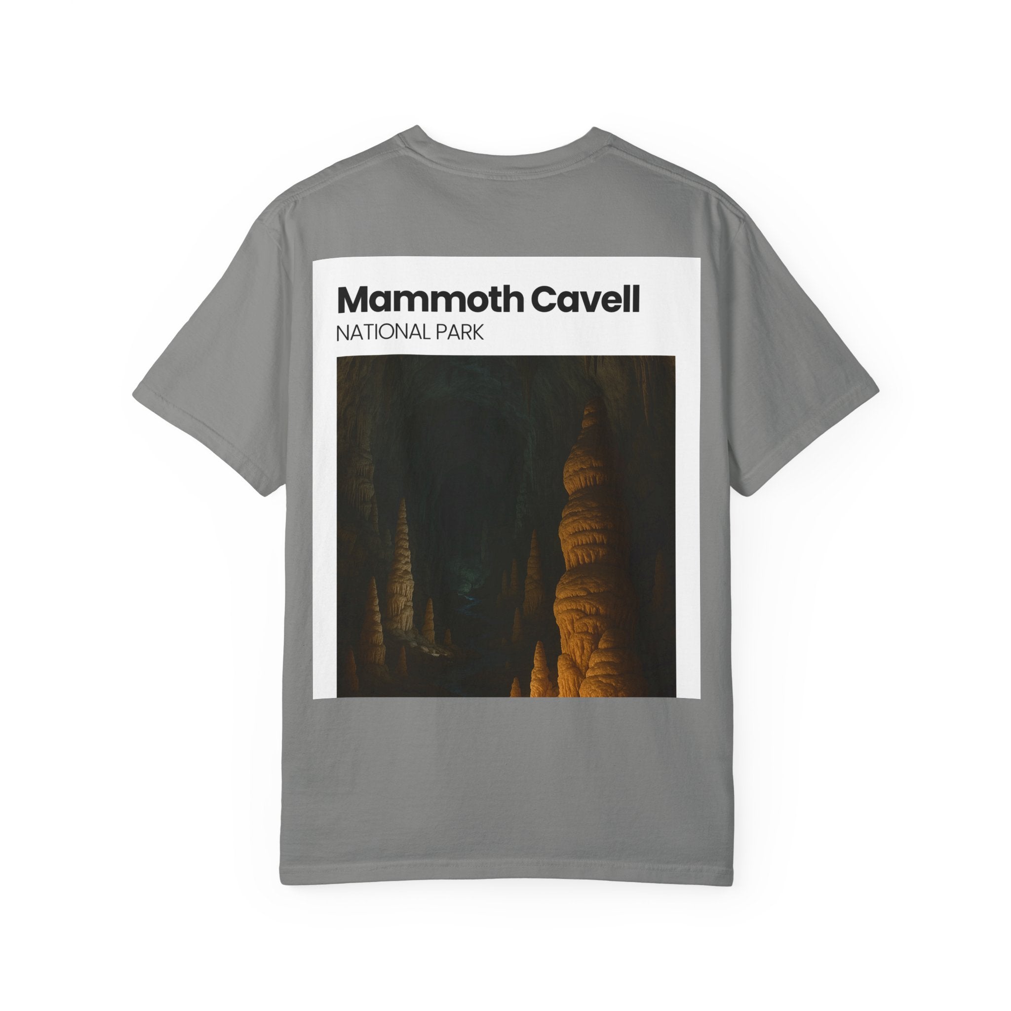 Mammoth Cavell National Park T-shirt | Cave Stalactite Photo Tee