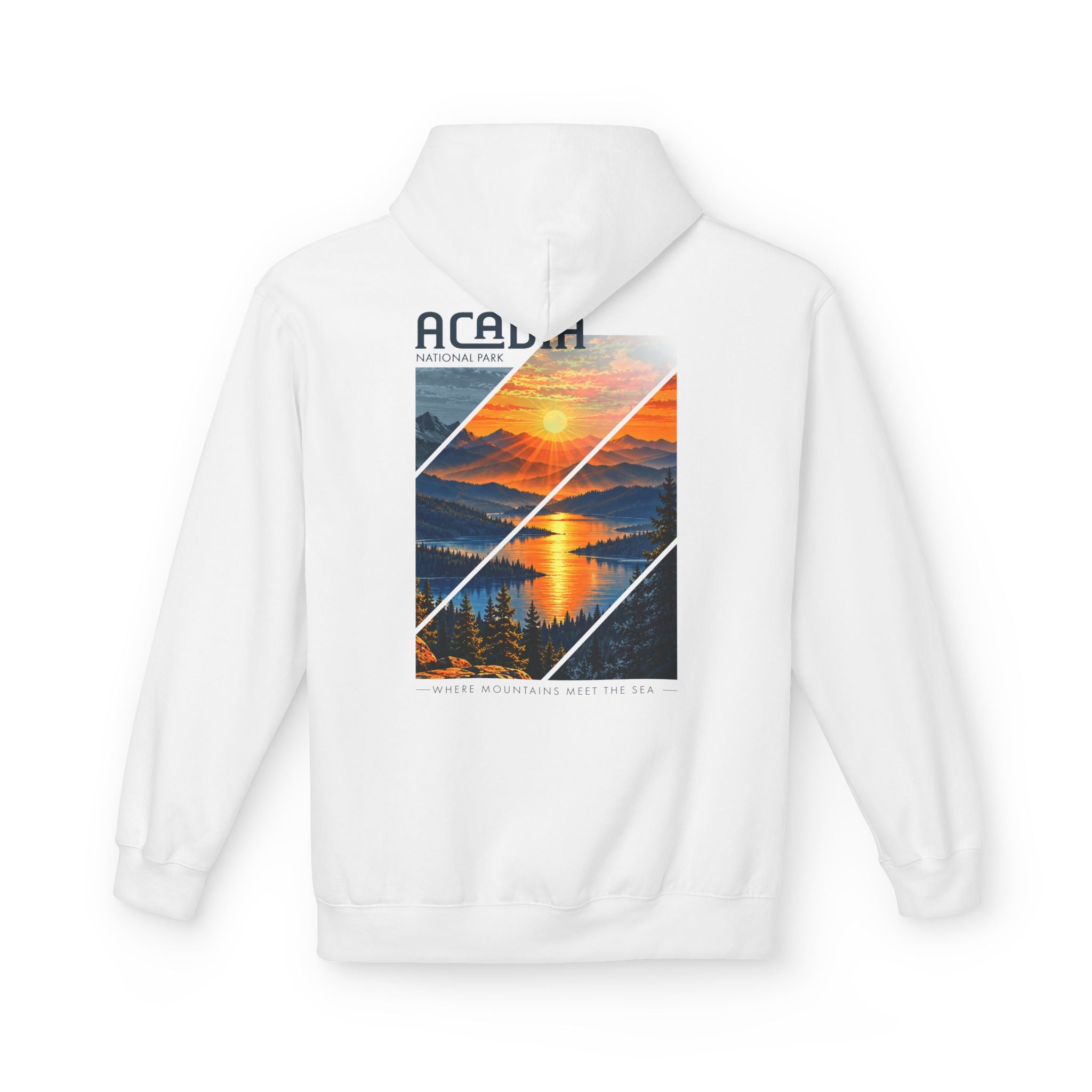 Acadia National Park Sunrise Graphic Hoodie