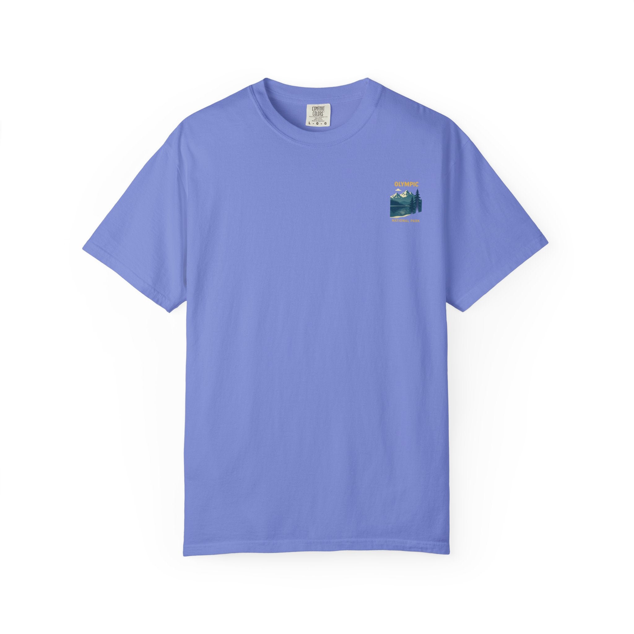 Olympic National Park landscape T-Shirt | mountain lake forest tee