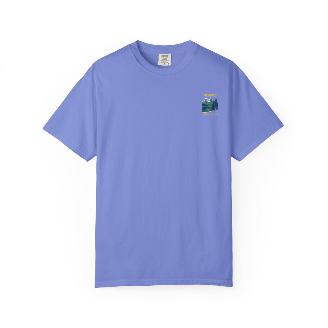 Olympic National Park landscape T-Shirt | mountain lake forest tee