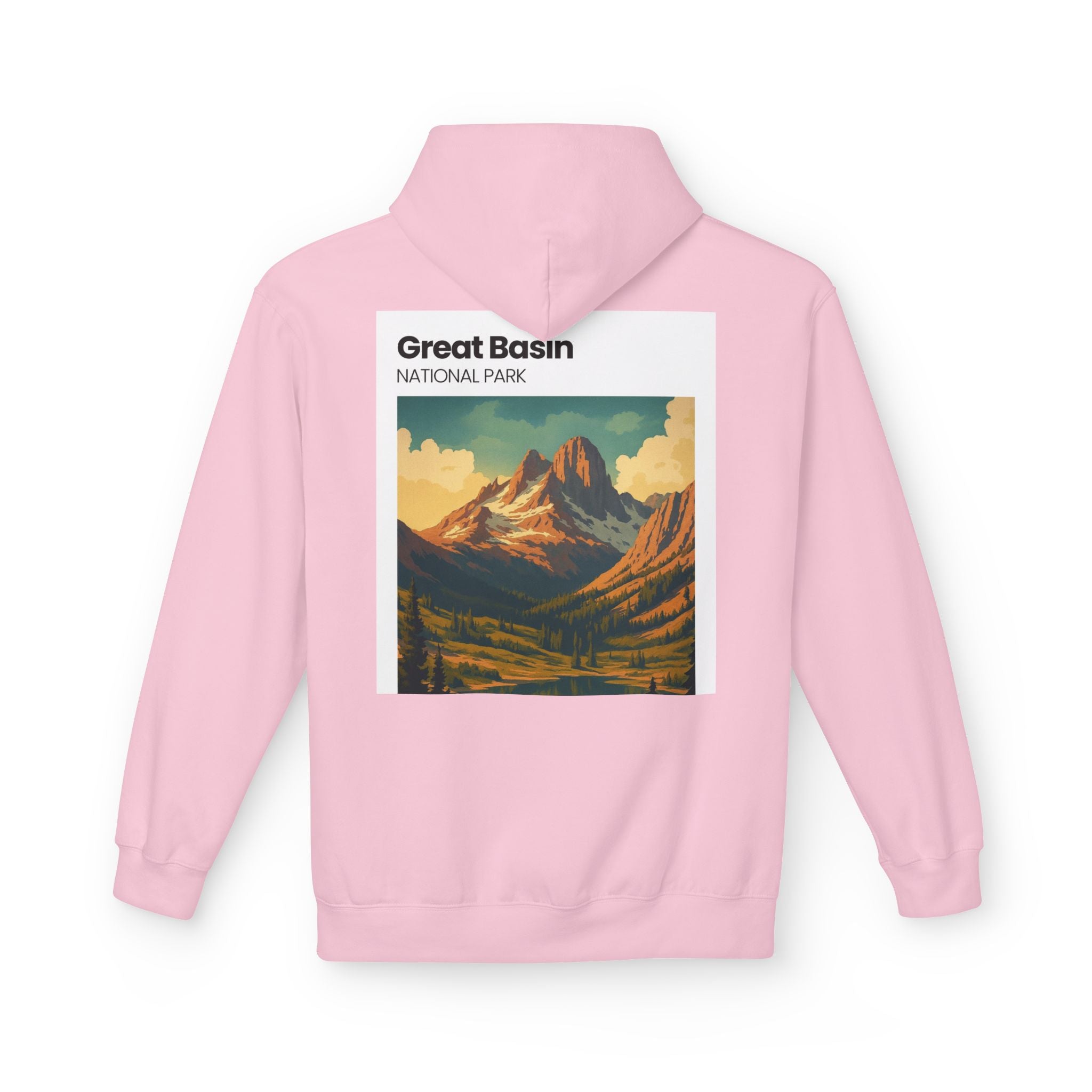 Great Basin National Park Hoodie | Vintage Landscape Pullover