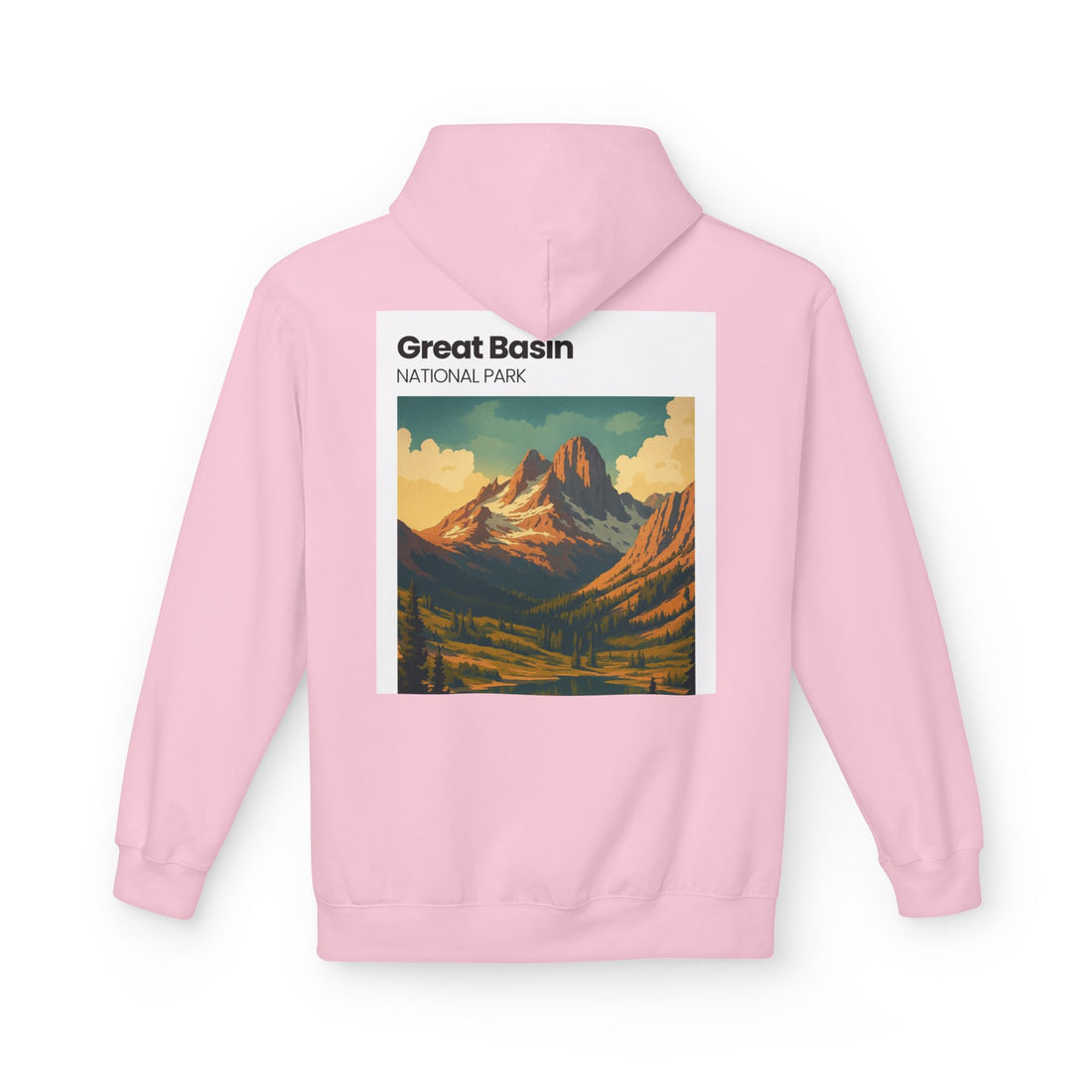 Great Basin National Park Hoodie | Vintage Landscape Pullover