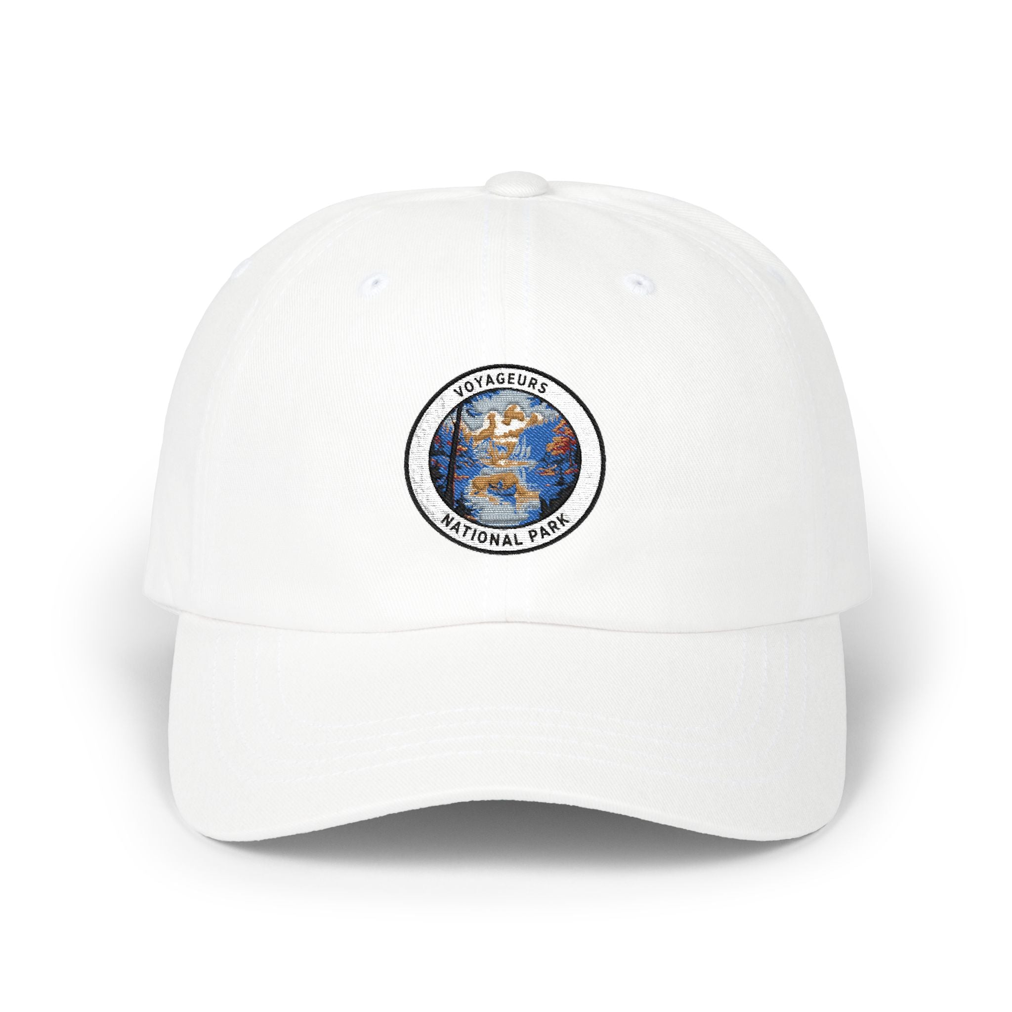 Voyageurs Yellowstone National Park Patch Dad Cap | Embroidered Logo Hat