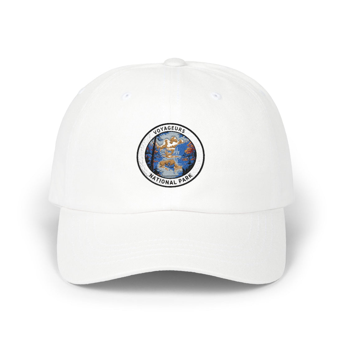 Voyageurs Yellowstone National Park Patch Dad Cap | Embroidered Logo Hat