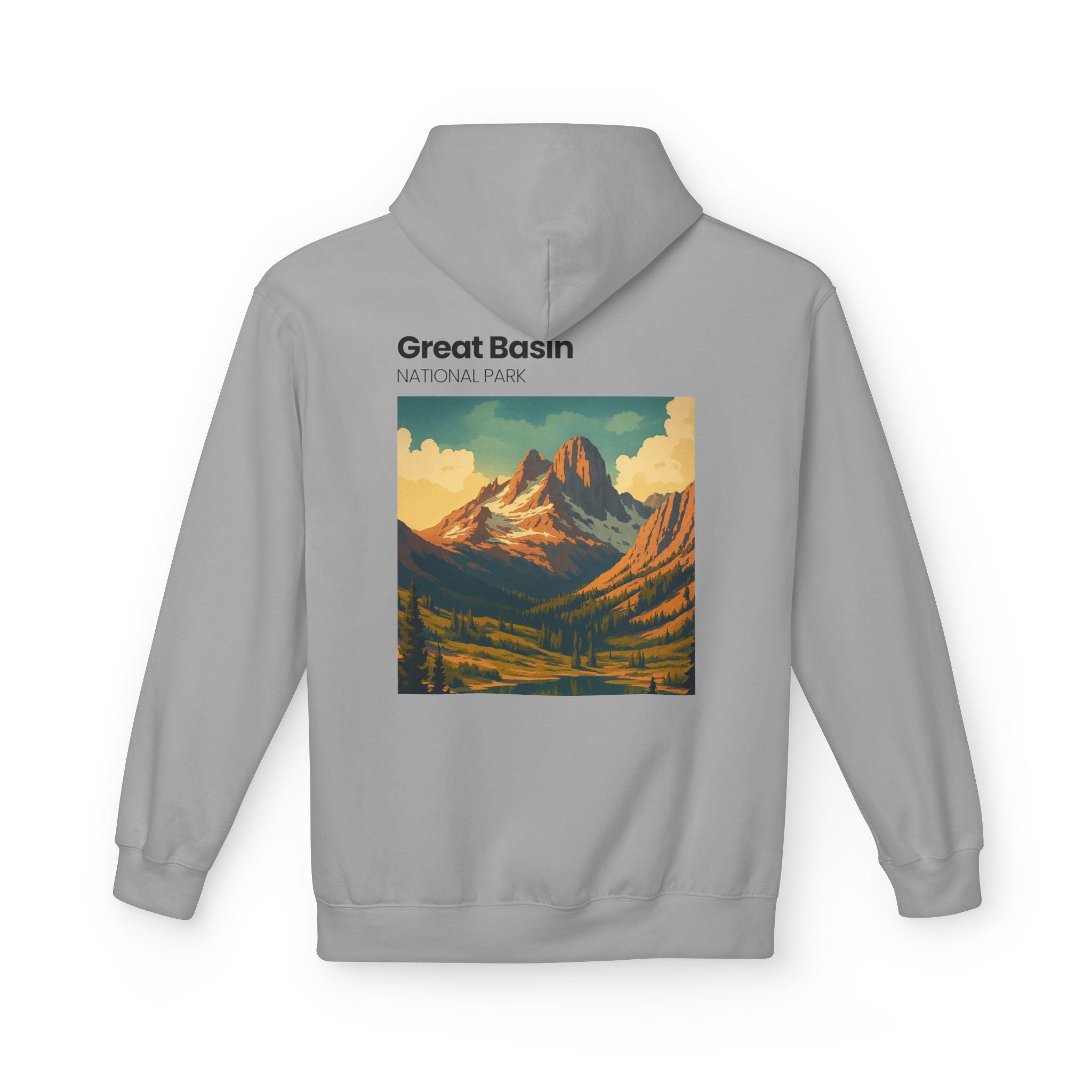 Great Basin National Park Hoodie | Vintage Landscape Pullover