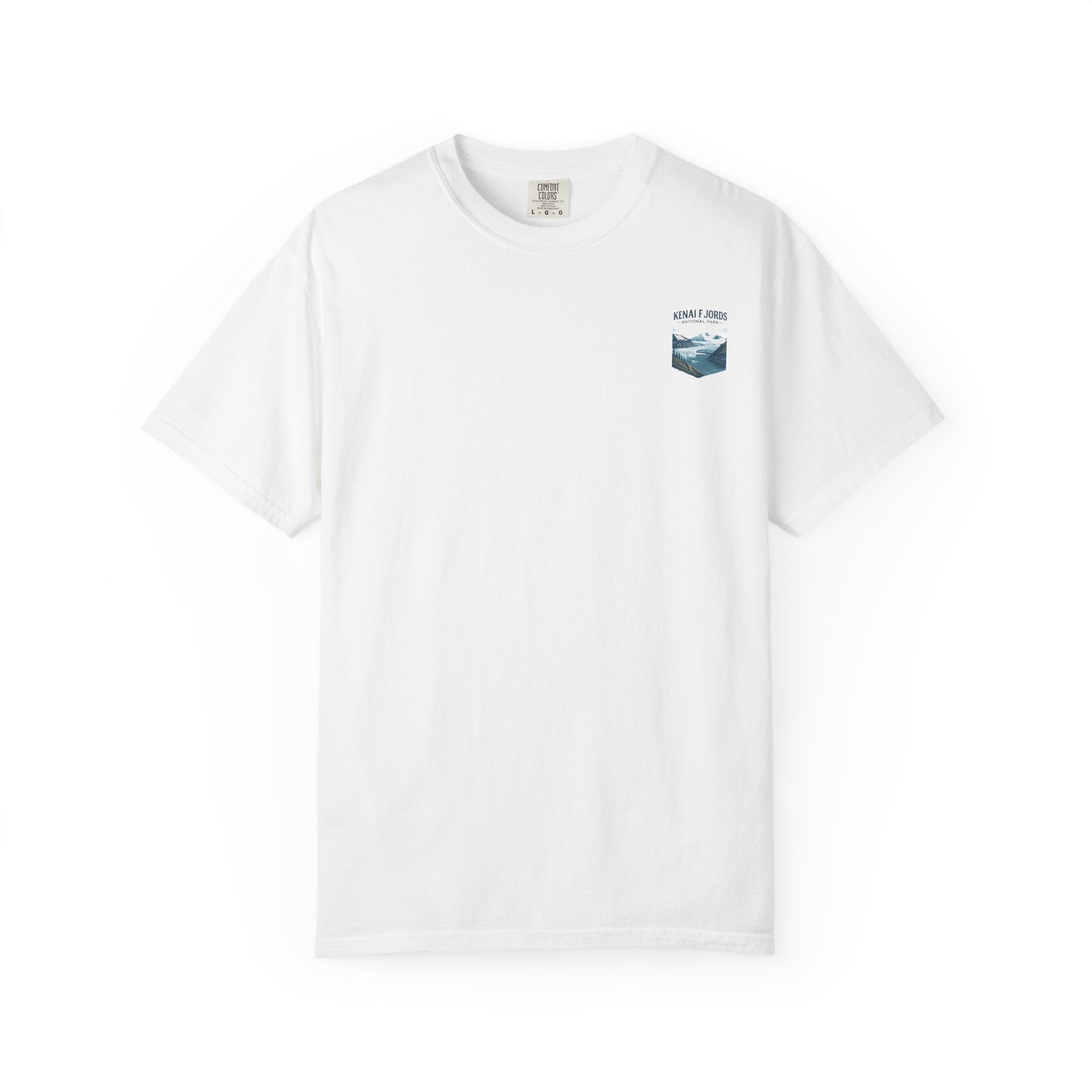 Kenai Fjords National Park Graphic T-shirt | Alaska Glacier Illustration