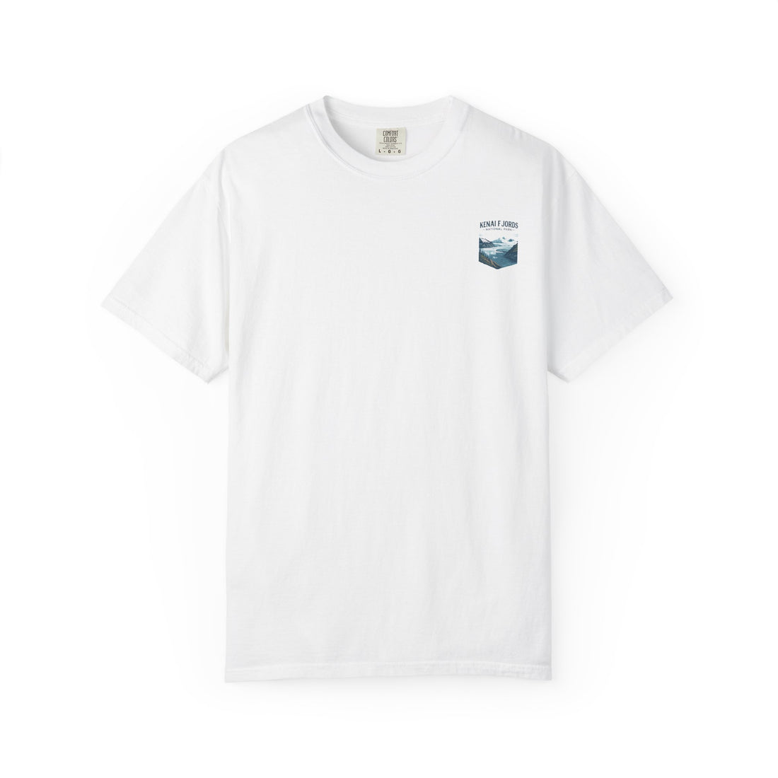 Kenai Fjords National Park Graphic T-shirt | Alaska Glacier Illustration