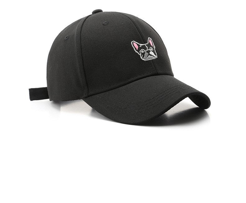 Personality curved brim cotton baseball cap