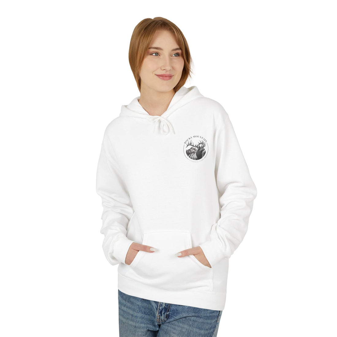 Rocky Mountain National Park Elk Graphic Hoodie
