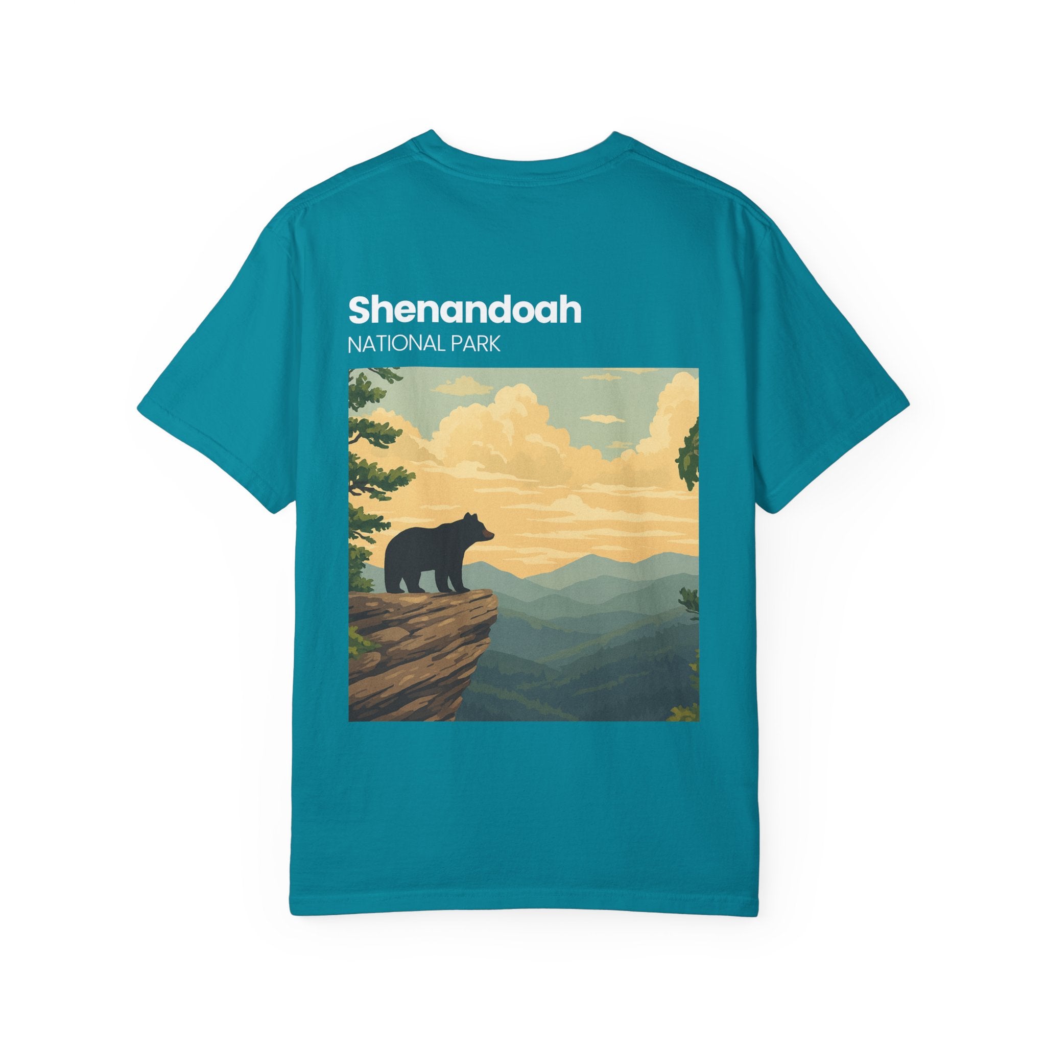 Shenandoah National Park Bear Graphic T-Shirt | Scenic Nature Design