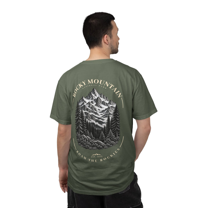 Rocky Mountain National Park Mountain Range Graphic T-Shirt