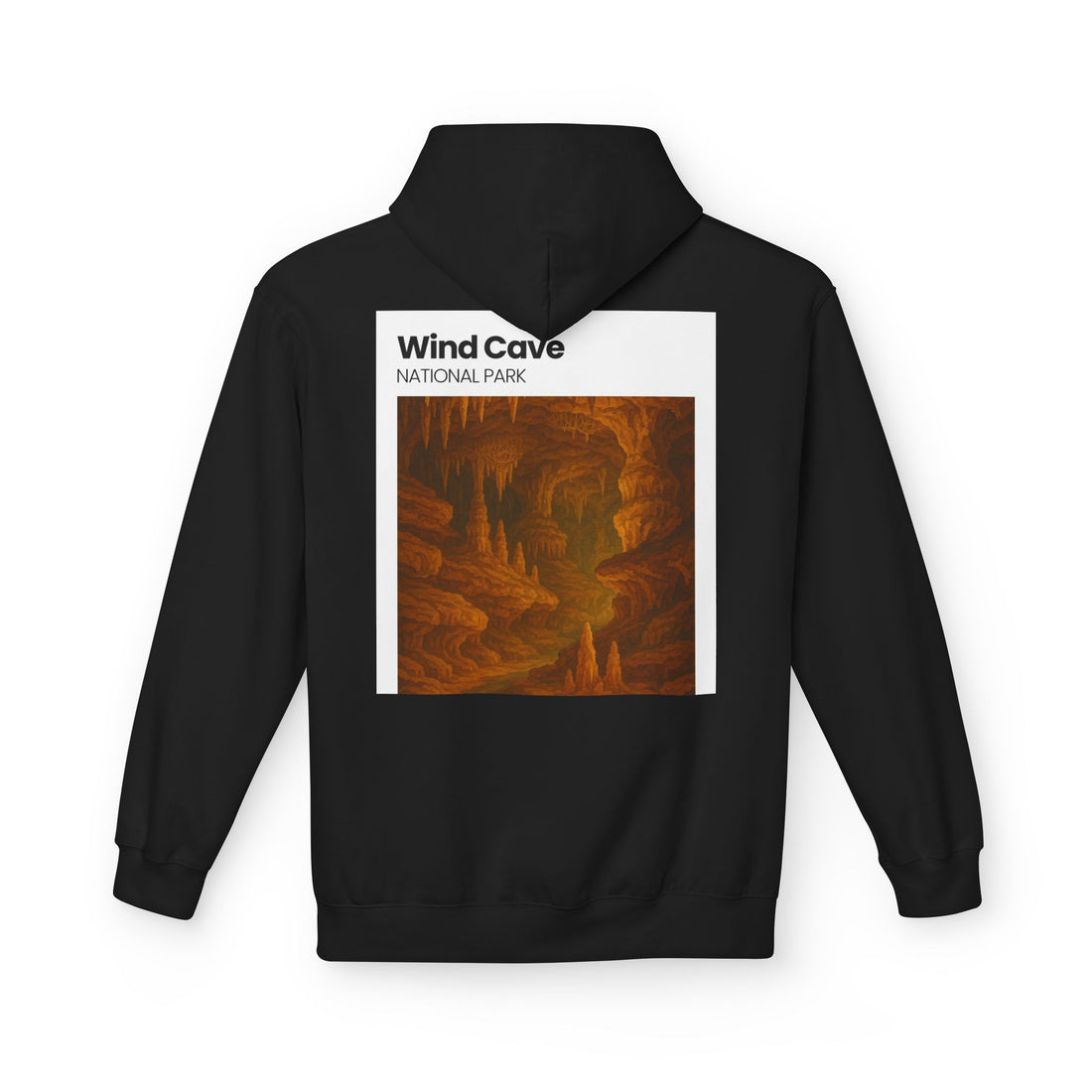 Wind Cave National Park Hoodie | Cave Artwork Pullover