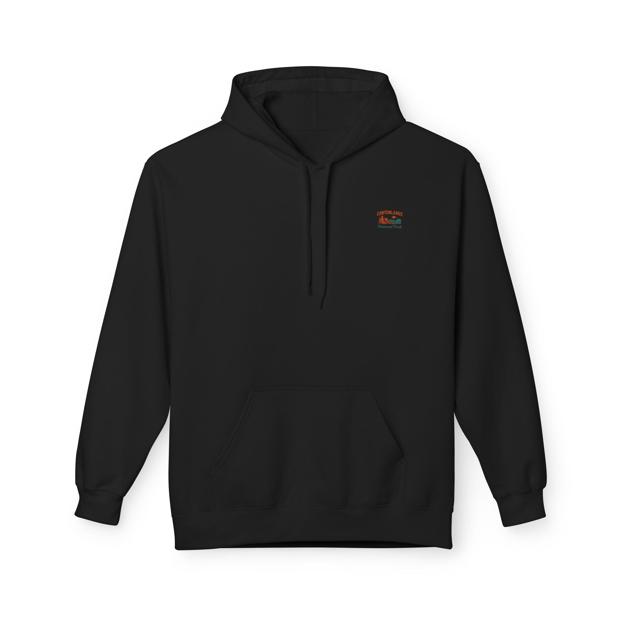 Canyonlands National Park landscape Hoodie | Retro desert canyon art