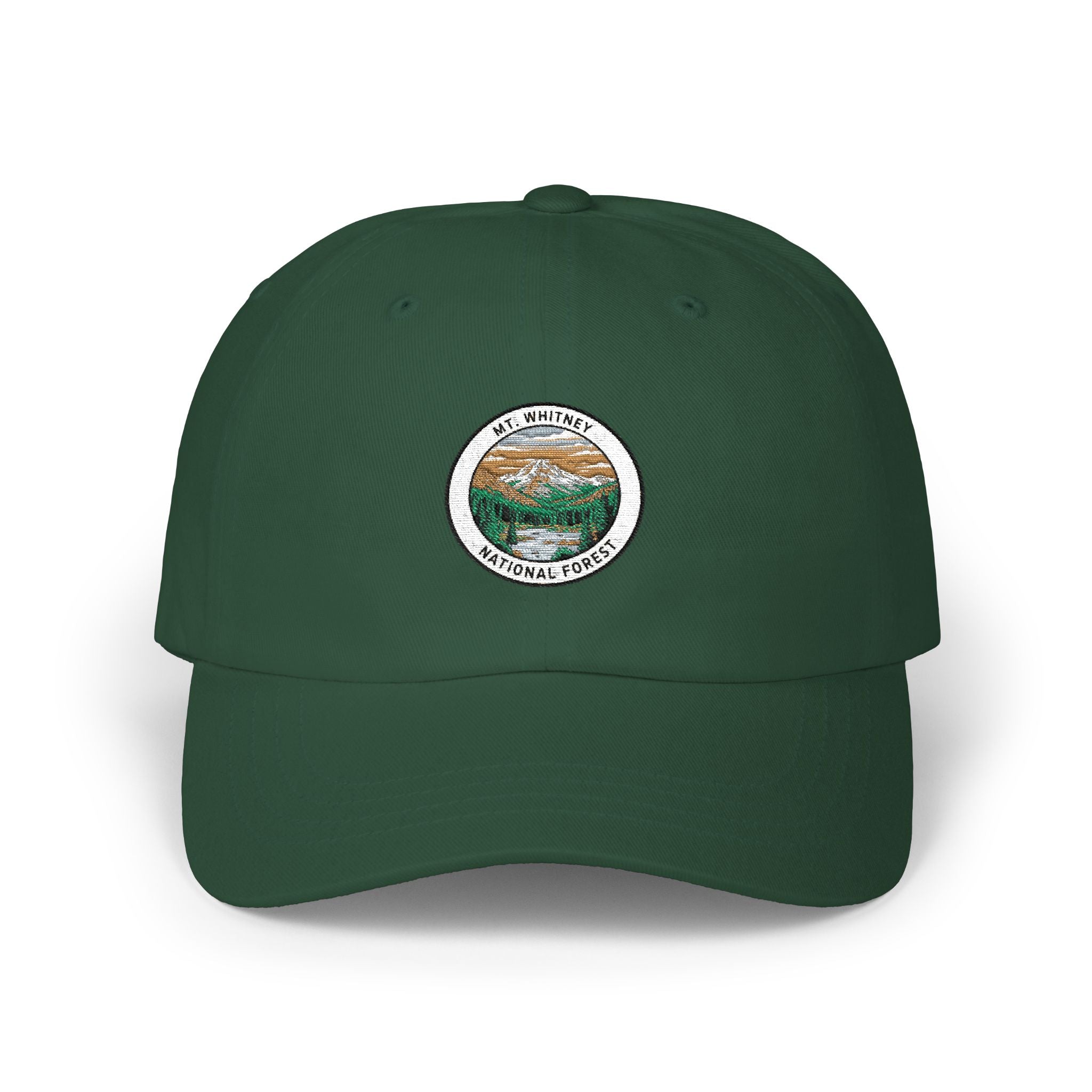 Mountain Whitney National Park Patch Dad Cap | Scenic Landscape Embroidered Hat