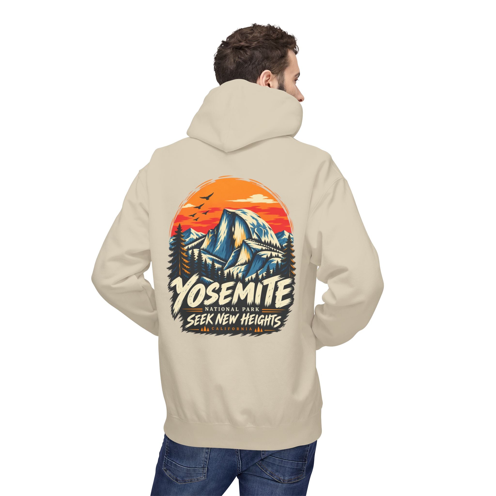 Yosemite National Park Half Dome – Seek New Heights Hoodie