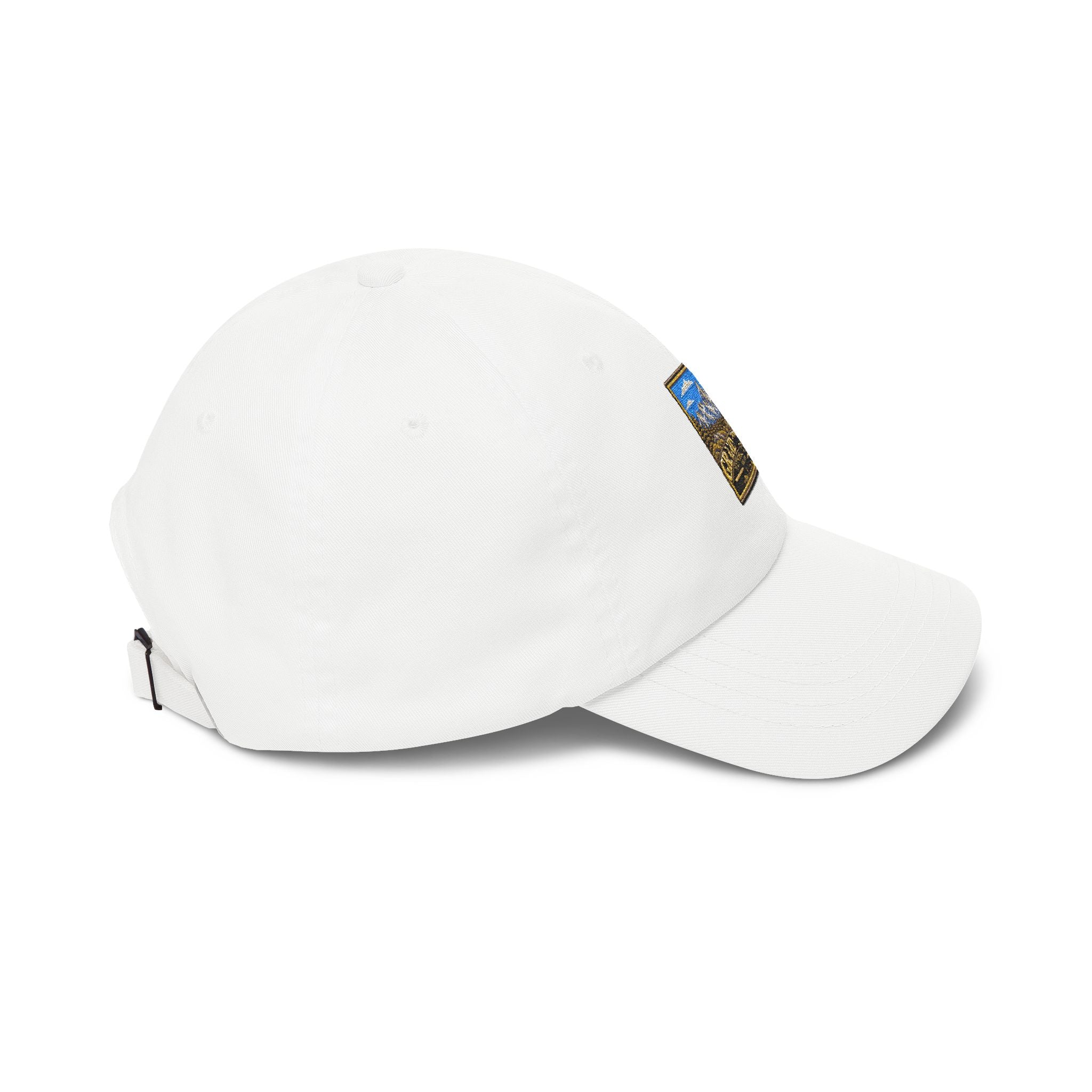 Grand Teton National Park Teton Peaks Square Logo Dad Cap