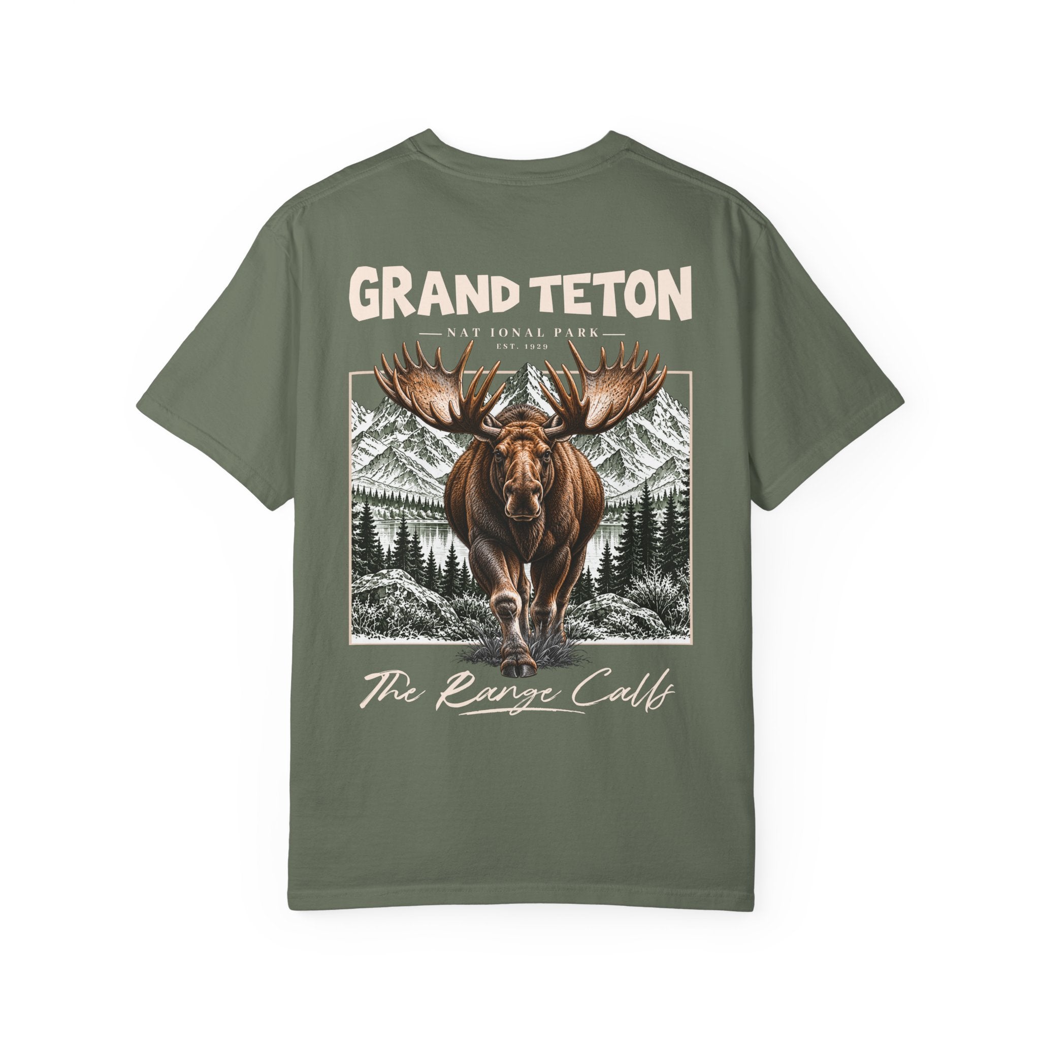 Grand Teton National Park Moose Graphic T-Shirt