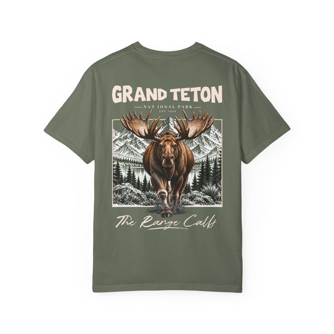 Grand Teton National Park Moose Graphic T-Shirt