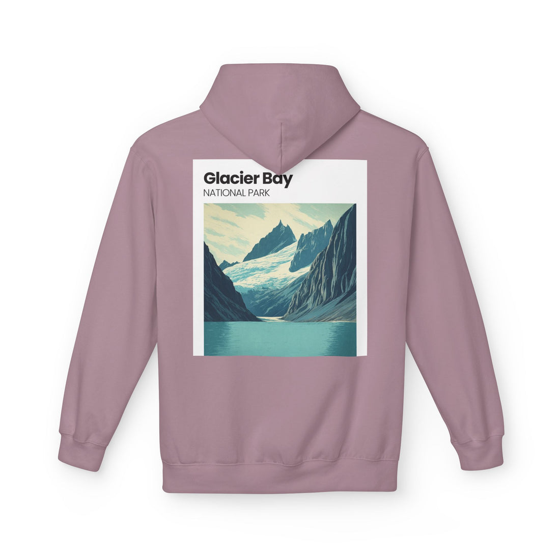 Vintage Wave Surf Patch Hoodie | Small Chest Graphic, Coastal Vibes